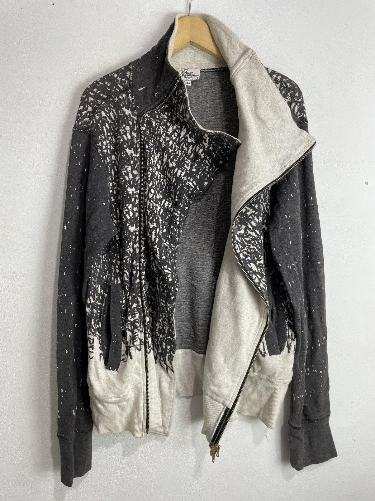 Vivienne Westwood Vivienne Westwood Man Asymmetrical Zip bikers Jacket Size US S / EU 44-46 / 1 - 9 Thumbnail