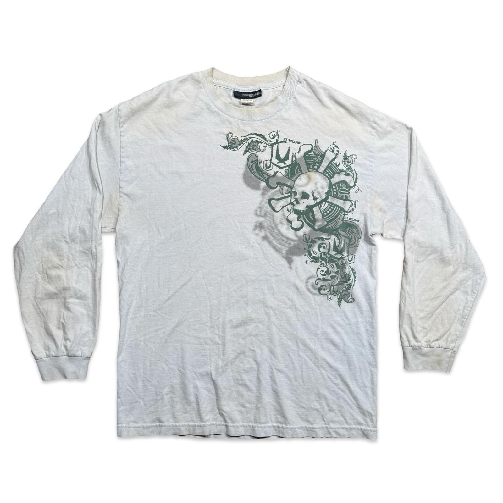 Designer Redsand Long Sleeve Skull Y2K Graphic Tee Size US L / EU 52-54 / 3 - 1 Thumbnail