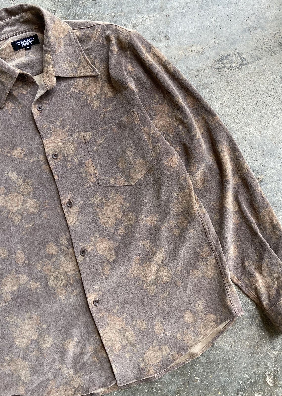Tornado Mart TORNADO MART FLORAL SHIRT Size US M / EU 48-50 / 2 - 3 Thumbnail