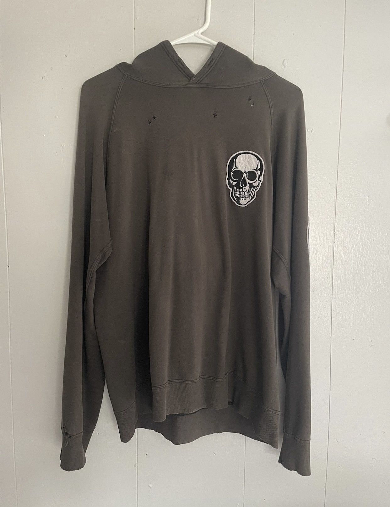 Number (N)ine Number Nine Double Skull Hoodie | Grailed