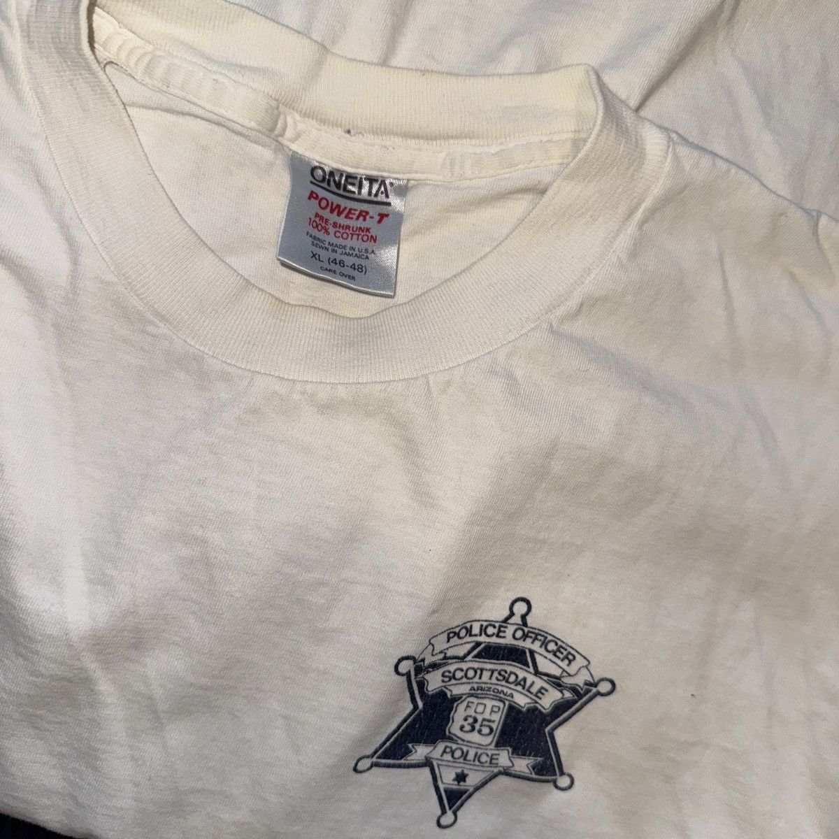 Other vintage scottsdale police shirt Size US L / EU 52-54 / 3 - 4 Thumbnail
