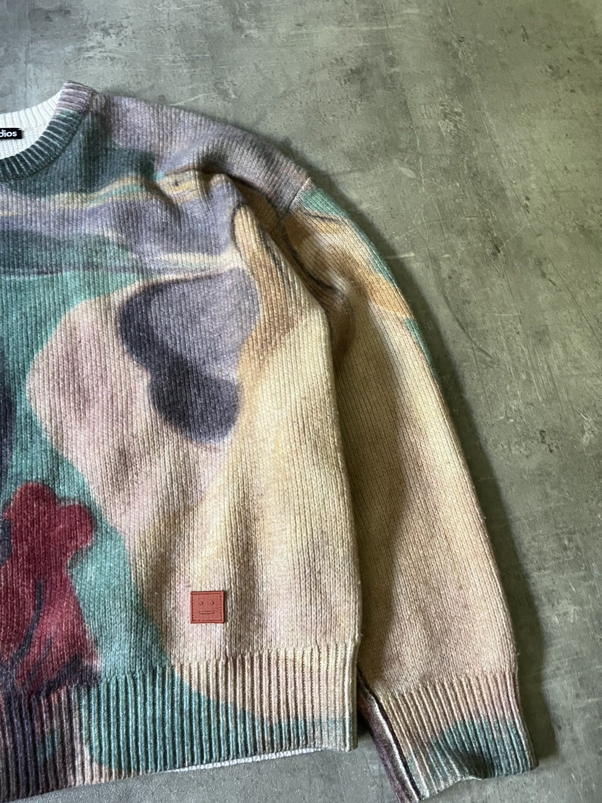 Acne Studios Acne Studios S/S 22 Separation sweater multicolor rare Size US M / EU 48-50 / 2 - 6 Thumbnail