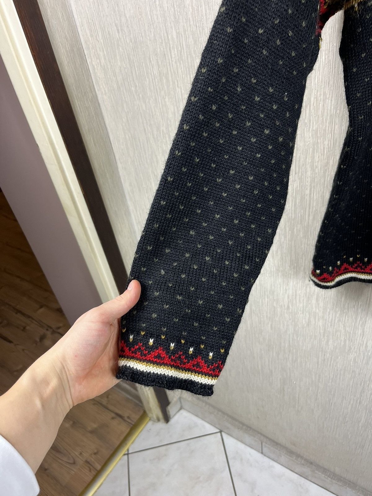Dale Of Norway × Vintage Vintage Dale of Norway wool heavy patterned zip sweater knit Size US XL / EU 56 / 4 - 9 Thumbnail