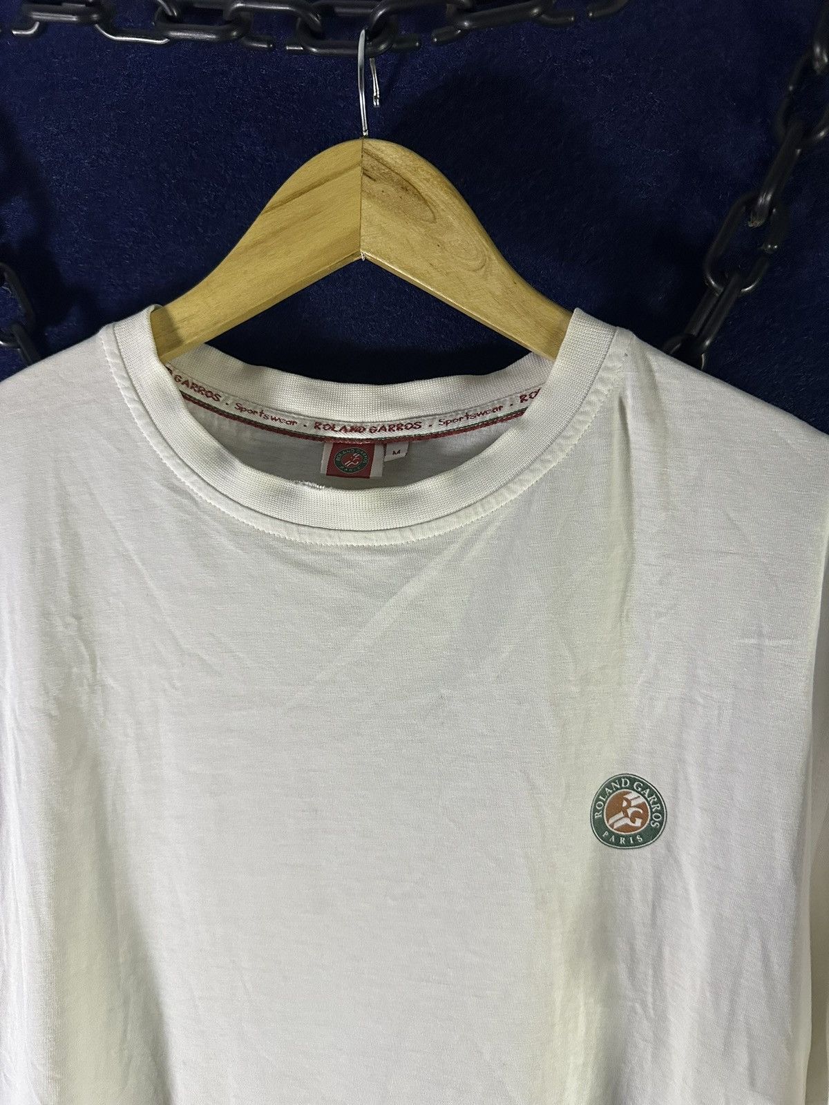 Vintage Vintage 2003 Official Roland Garros Graphic Tee Size US L / EU 52-54 / 3 - 6 Thumbnail