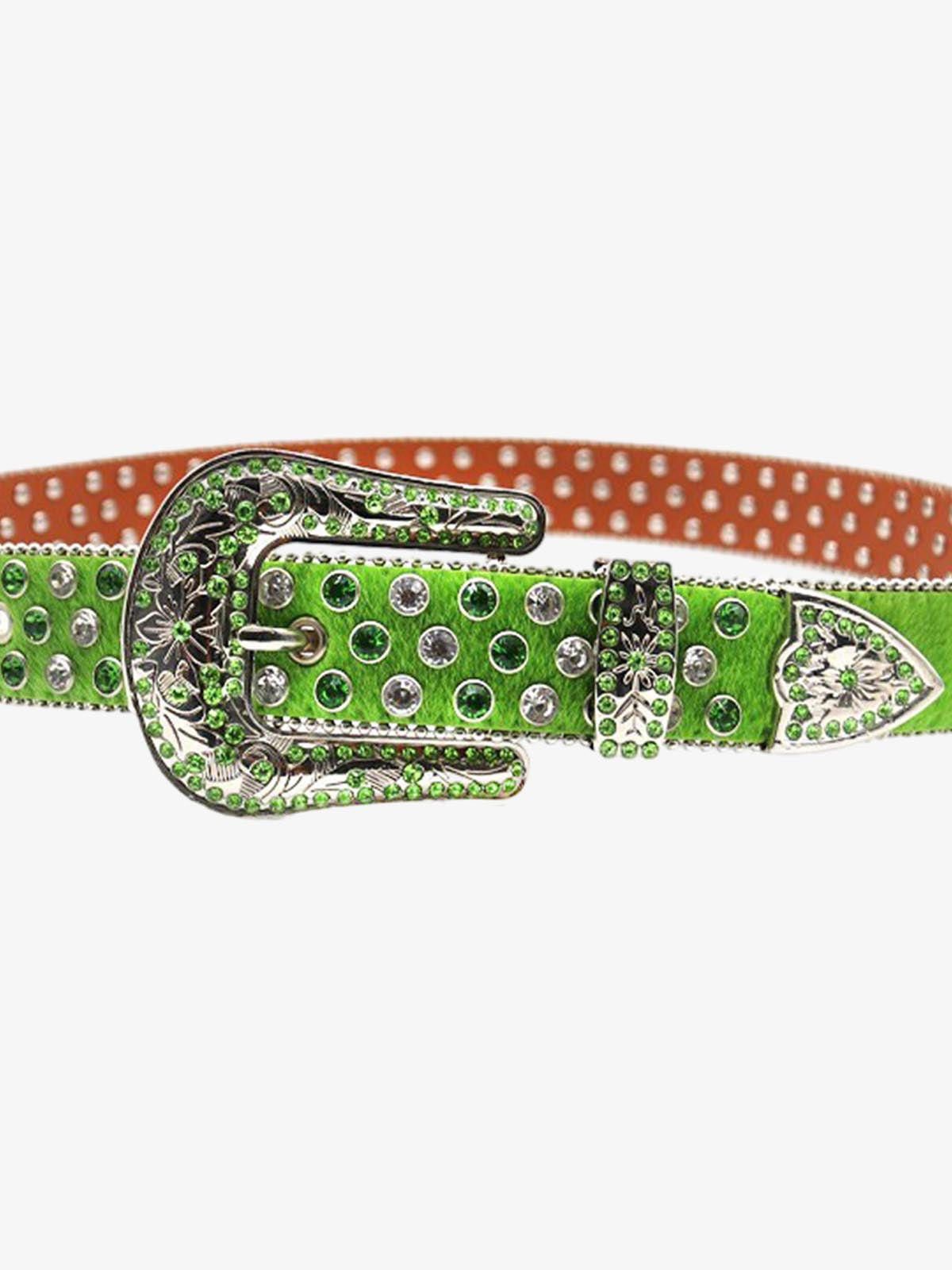 Jewelry Punk High-end Diamond-studded Street Hip-hop Belt Size ONE SIZE - 4 Thumbnail