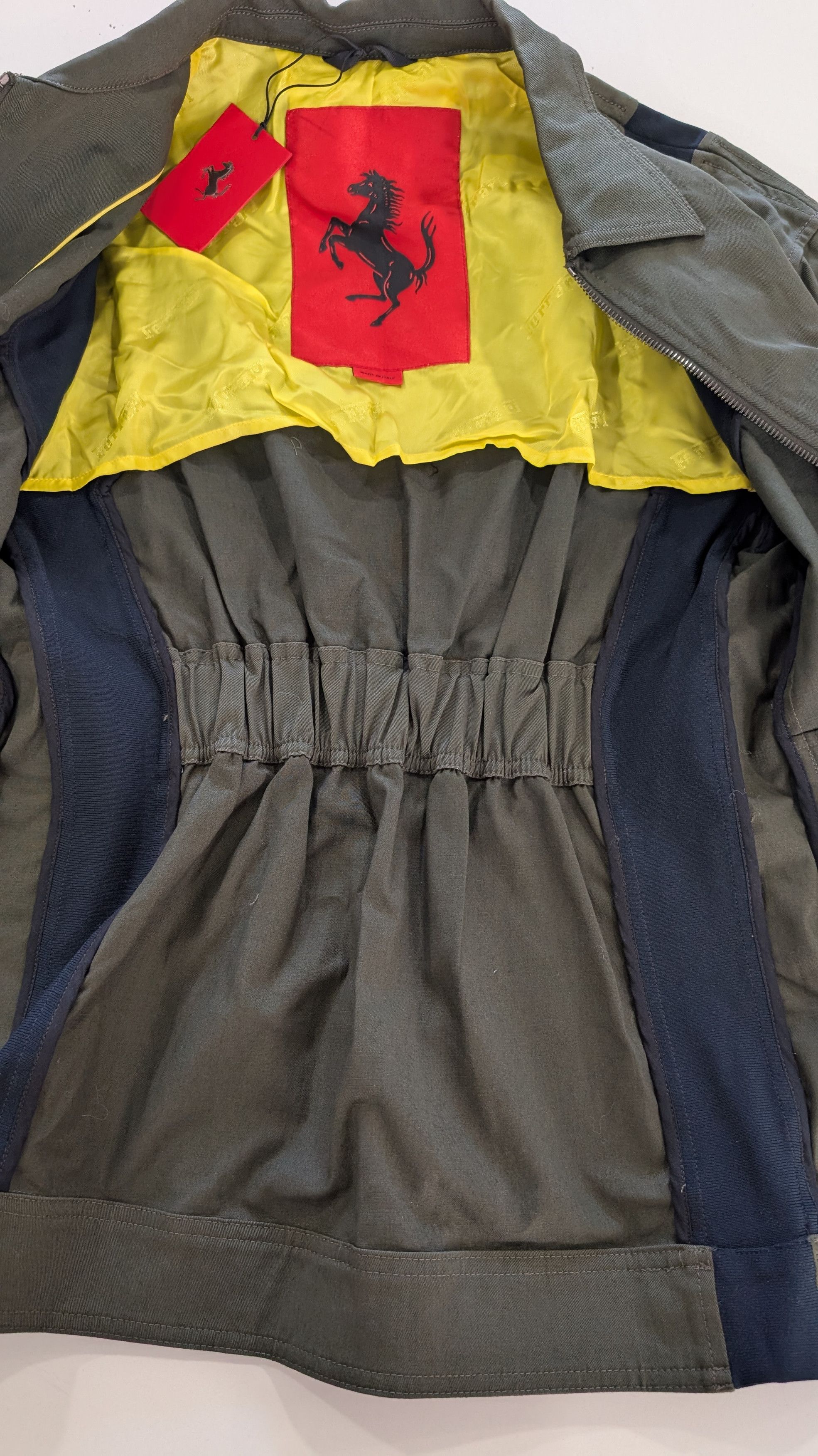 Ferrari Ferrari Women's Tape Stretch Twill Military Jacket S Size S / US 4 / IT 40 - 9 Thumbnail