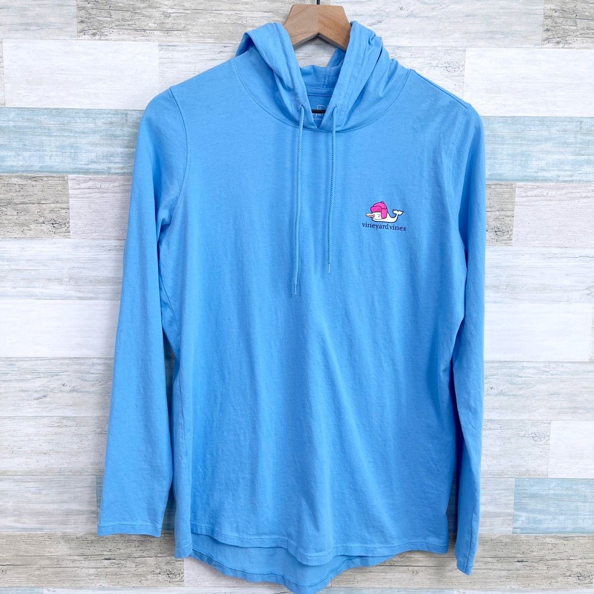 Vineyard Vines Vineyard Vines Snowman Whale Long-Sleeve Hood Tee Mens S Size US S / EU 44-46 / 1 - 2 Thumbnail