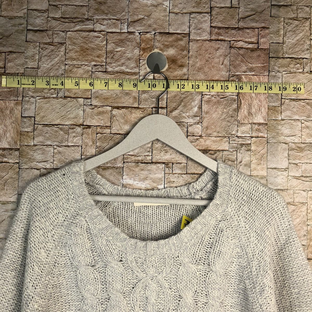 Homespun Knitwear × Japanese Brand × Vintage Japanese Brand Grey vintage Knitwear #A928 Size L / US 10 / IT 46 - 4 Thumbnail