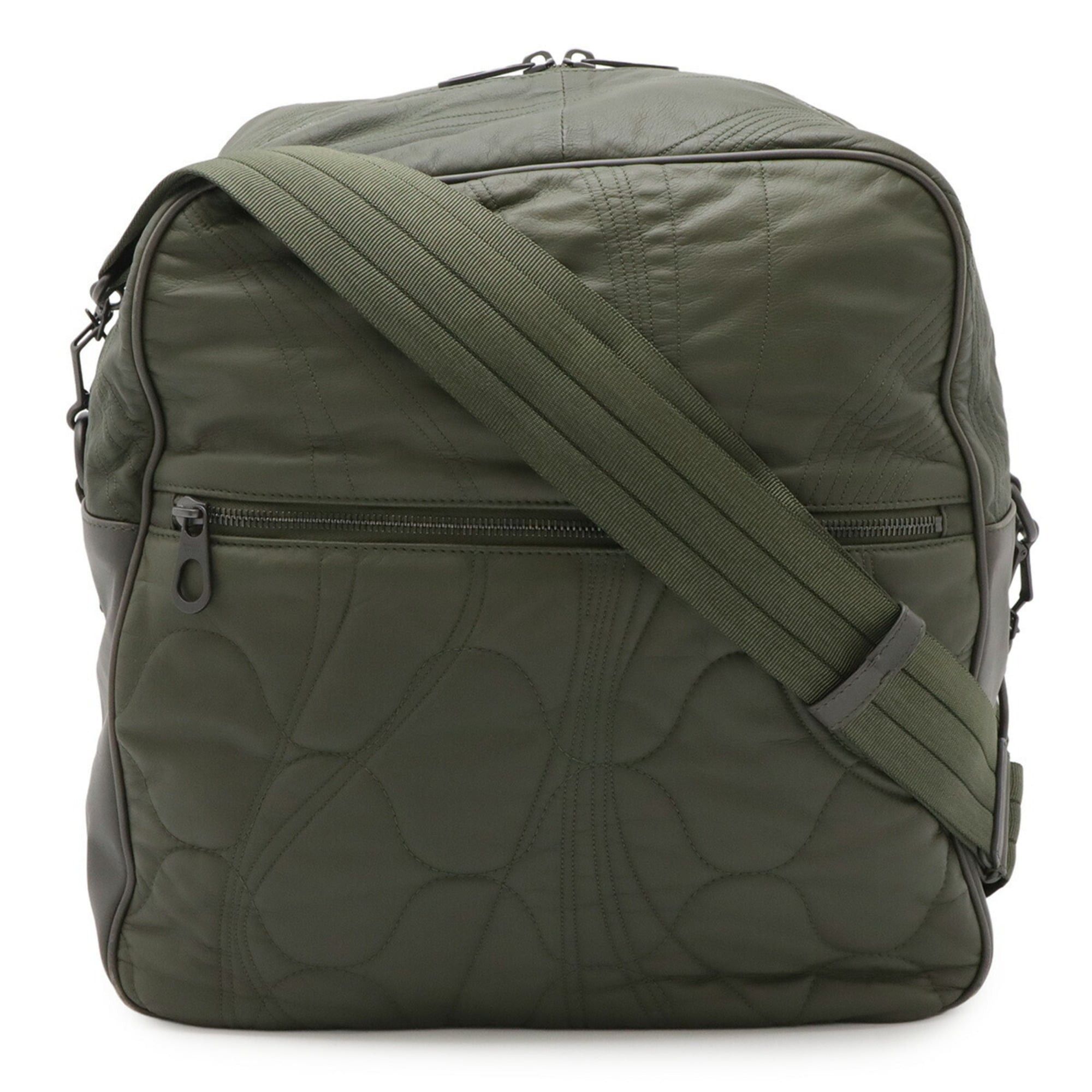 Bottega Veneta Bottega Veneta Shoulder Bag Handbag Leather Khaki Green Size ONE SIZE - 1 Thumbnail