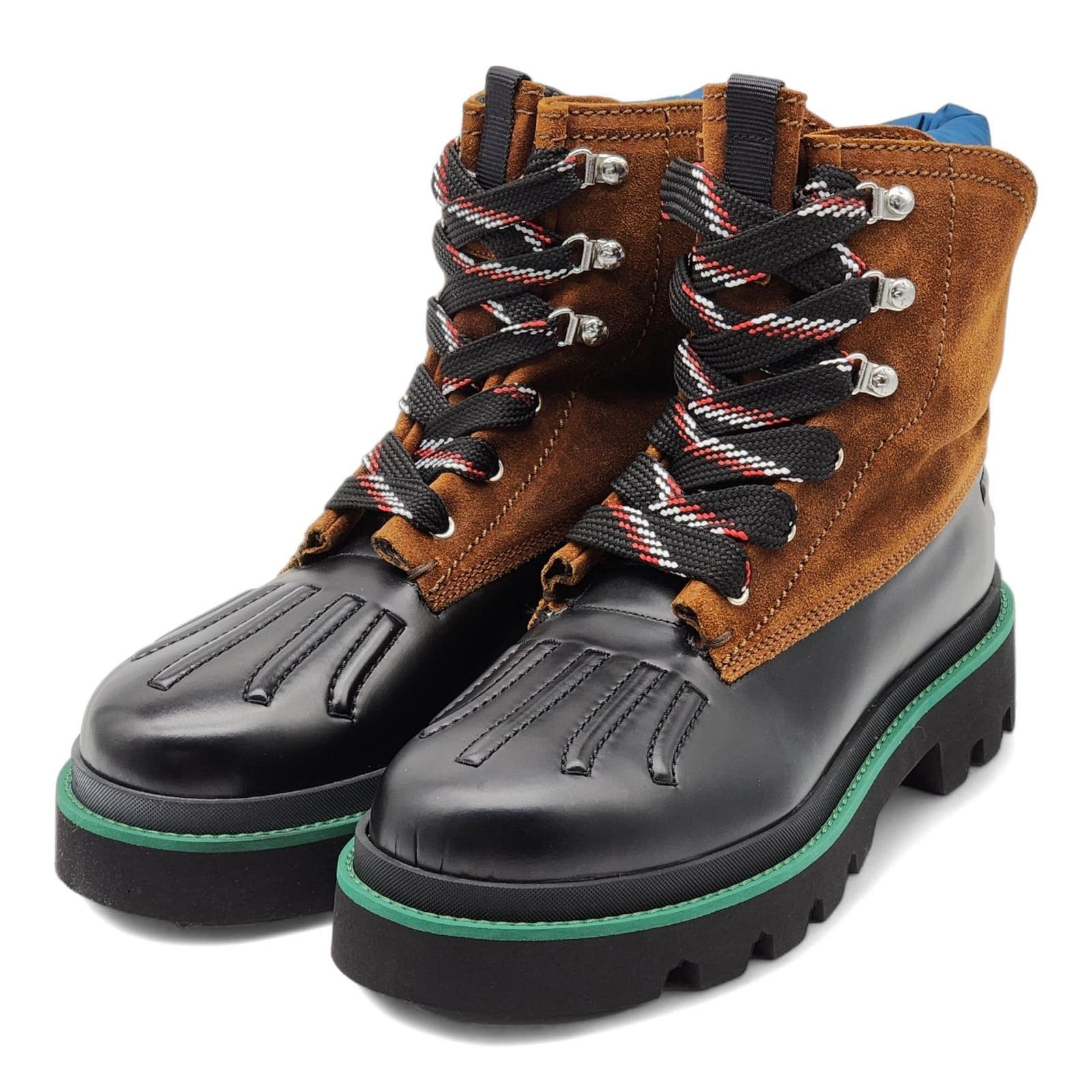 Rubber and Leather Hiking Duck Boots Black 44 11US $1220
