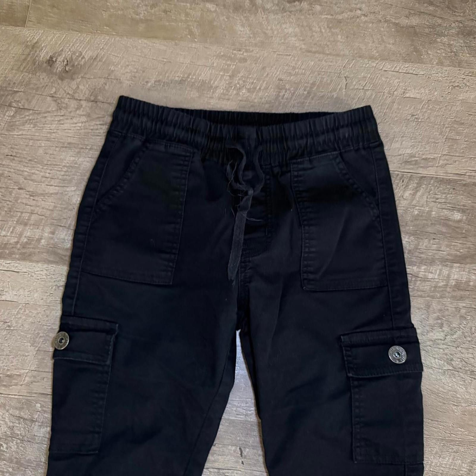Pit Viper V.I.P. Black Jogger Cargo Pants Size 27" / US 4 / IT 40 - 11 Thumbnail