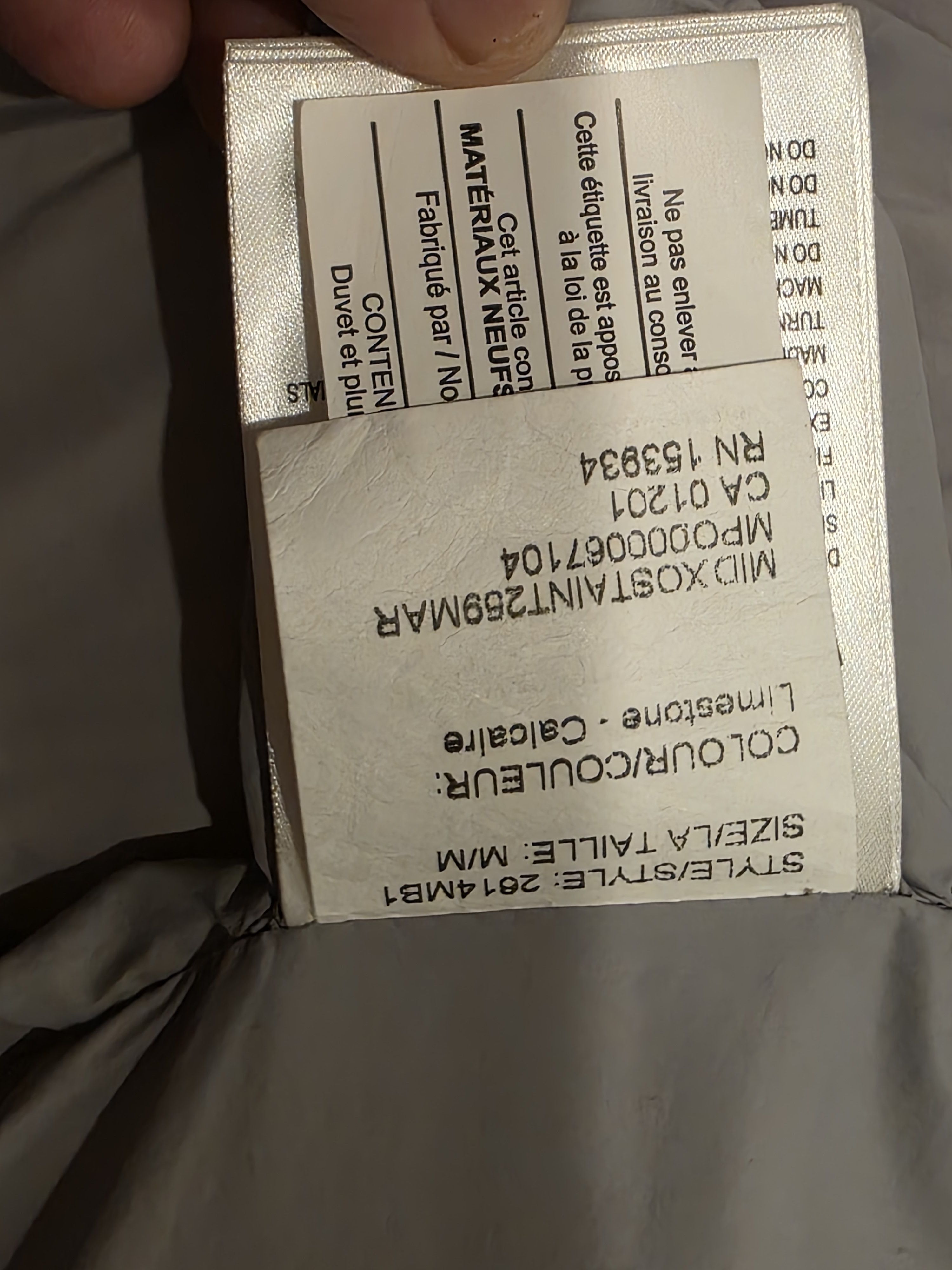 Canada Goose Canada Goose Lawrence Puffer Vest White Disc Sz M Size US M / EU 48-50 / 2 - 13 Thumbnail