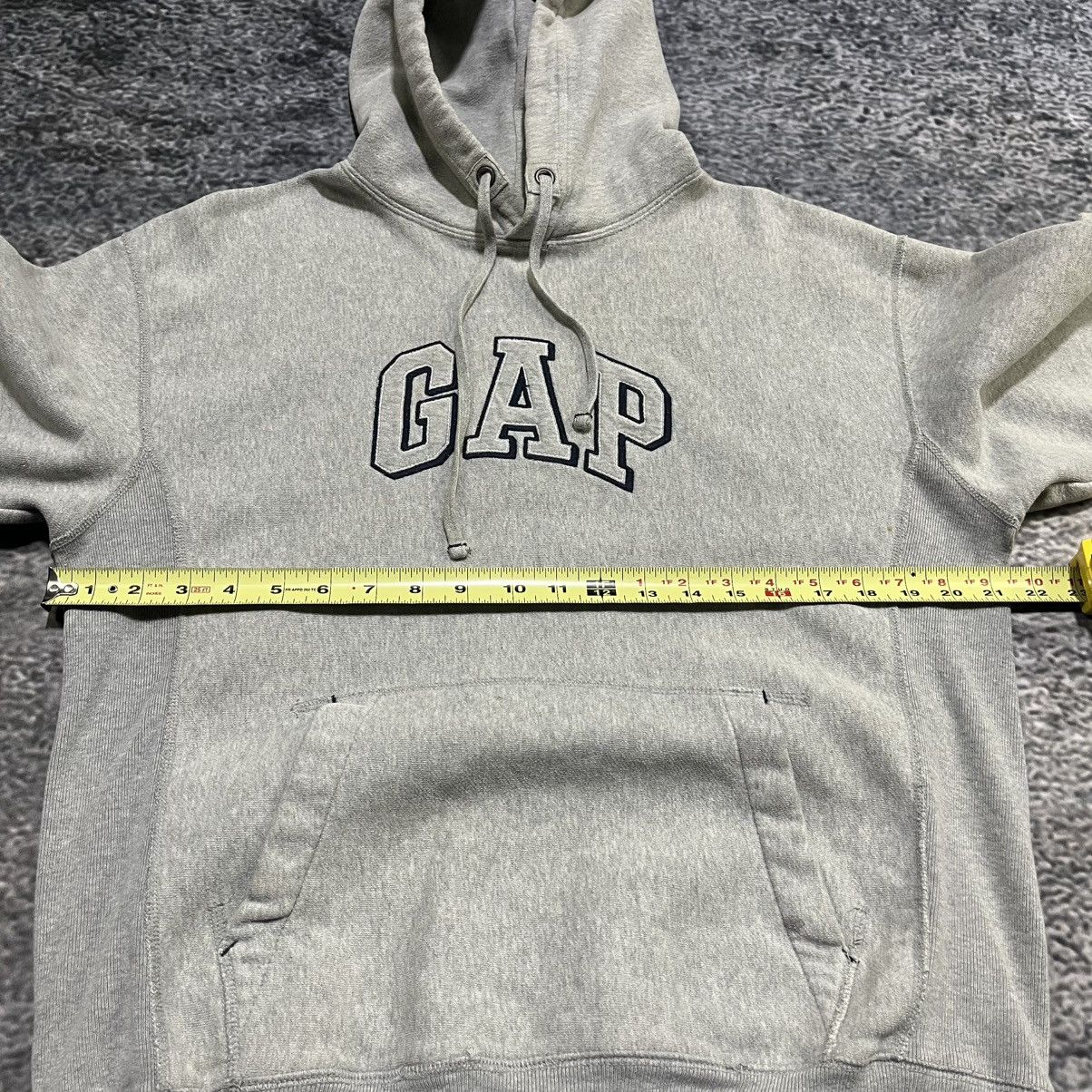 Gap Vintage Gap Logo Spell Out Gray Y2K 2000s Hoodie Sweatshirt Size US S / EU 44-46 / 1 - 11 Thumbnail