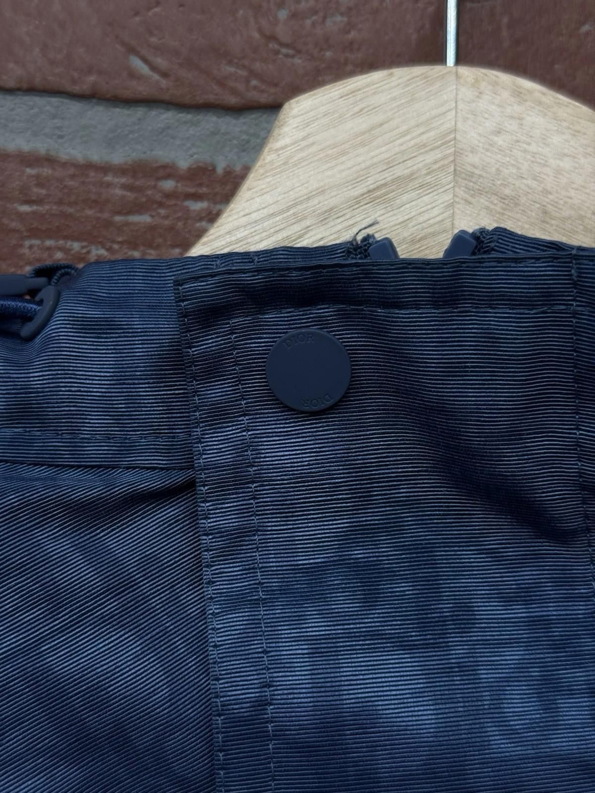 Dior Dior Hooded Anorak Windbreaker Jacket Blue Black Size 3XL Size US XXL / EU 58 / 5 - 8 Thumbnail
