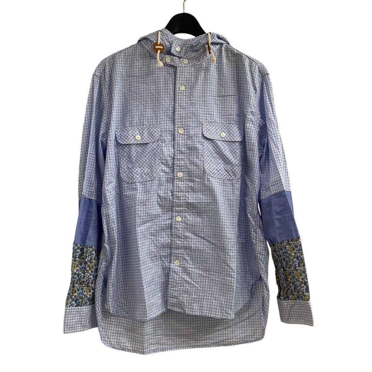 Junya Watanabe Patchwork Gingham Check Shirt Jacket Size US M / EU 48-50 / 2 - 1 Thumbnail