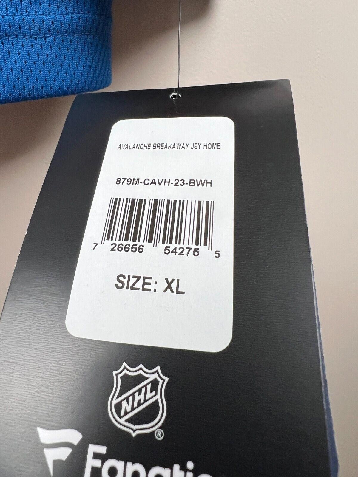 NHL NWT Fanatics Mittelstadt #37 Colorado Avalanche NHL Jersey Size US XL / EU 56 / 4 - 5 Thumbnail