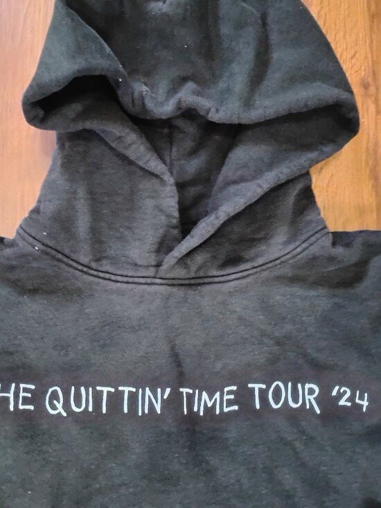 One of These Days One Of These Days Zach Bryan Quittin' Time Tour 2024 Hoodie Size US M / EU 48-50 / 2 - 1 Thumbnail