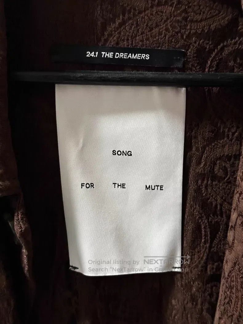 Song For The Mute Song For The Mute Brown Cashew Flower Jacket Size US M / EU 48-50 / 2 - 3 Thumbnail