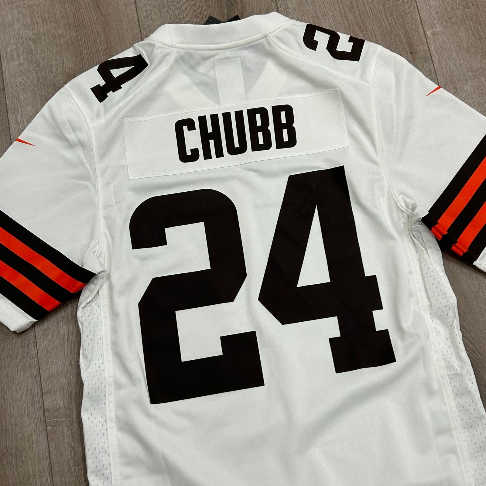 Nike Nike Nick Chubb White Cleveland Browns Game Jersey Small Size US S / EU 44-46 / 1 - 6 Thumbnail
