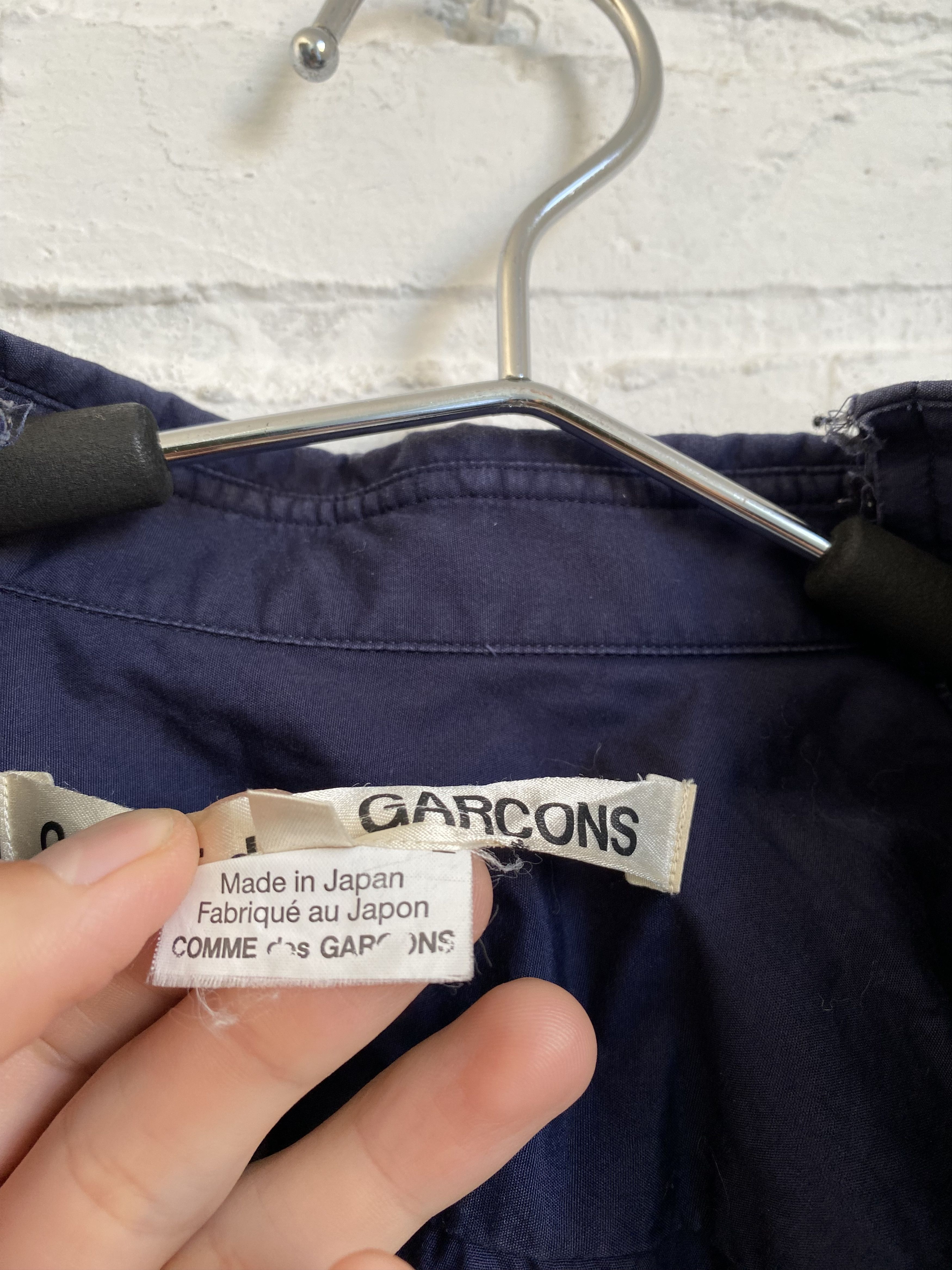 Comme des Garcons × Japanese Brand Comme des Garcons reconstructed long button shirt Size US S / EU 44-46 / 1 - 4 Thumbnail