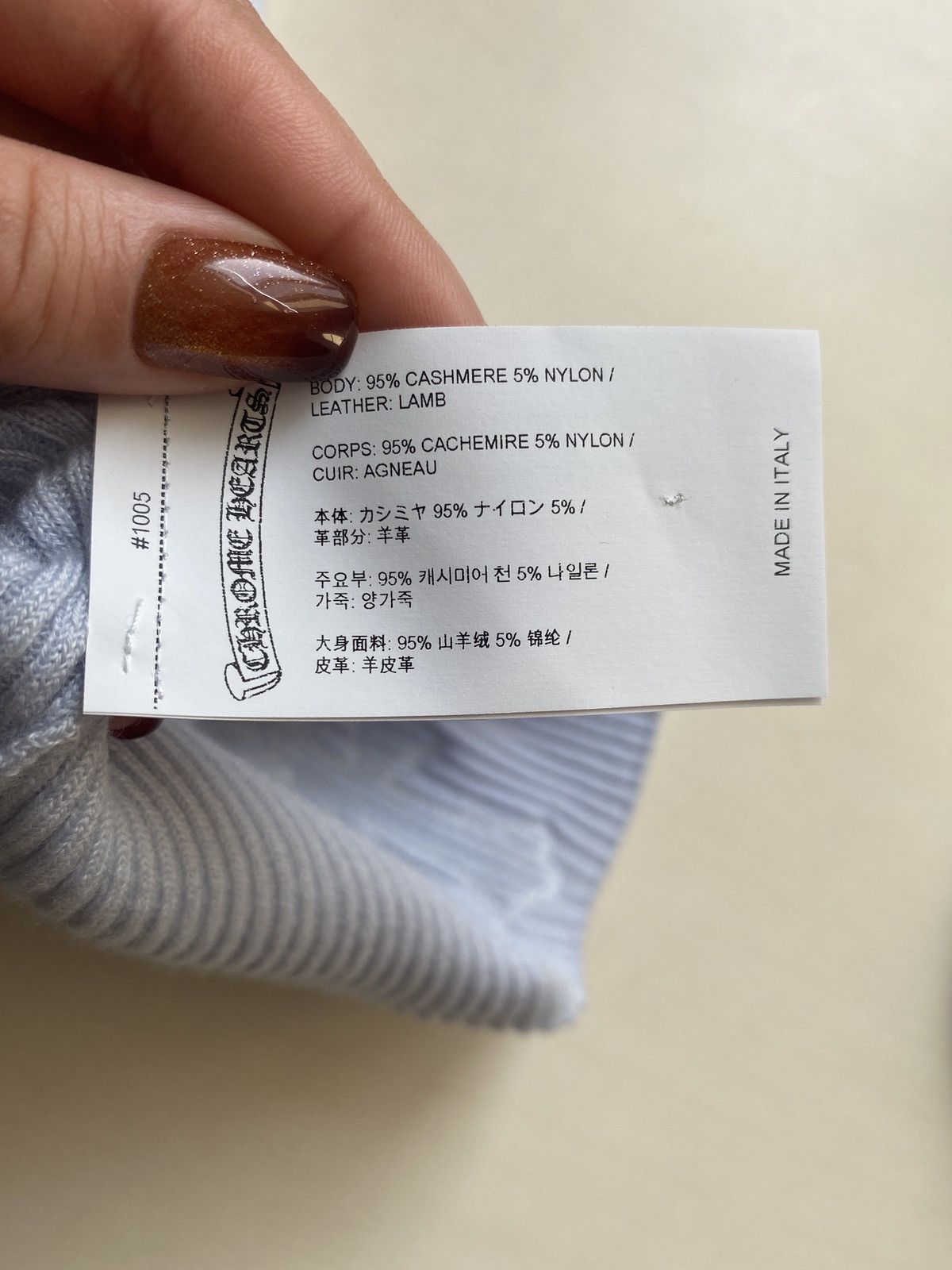 Chrome Hearts Chrome Hearts Cashmere Triple Cross Patch Short Sleeve Tee Size M / US 6-8 / IT 42-44 - 4 Thumbnail