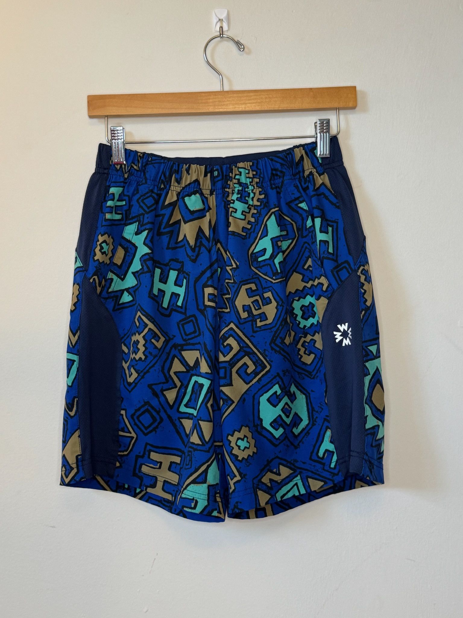 Without Walls Without Walls Aztec-Print Lined Running Shorts (S) Size US 28 / EU 44 - 1 Thumbnail