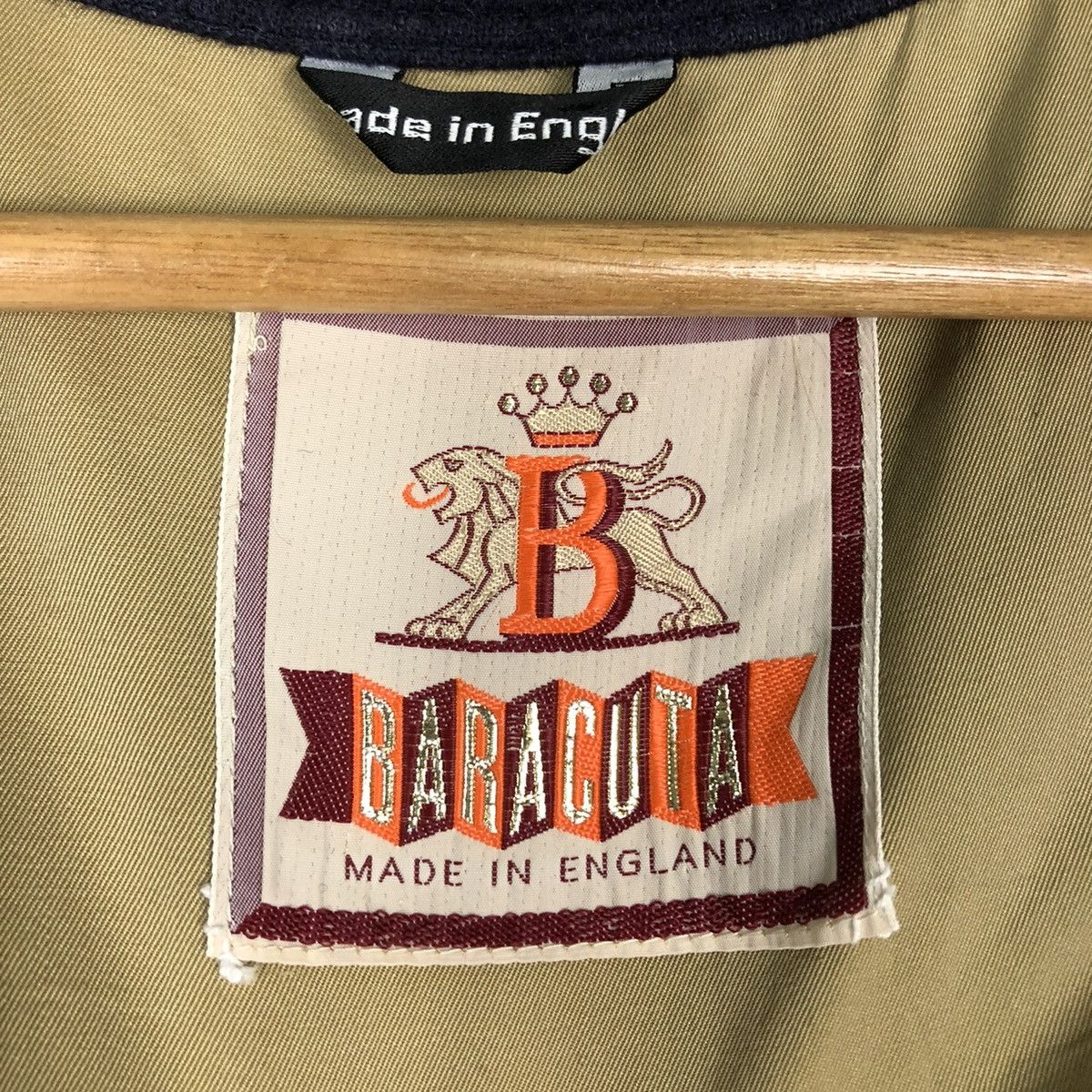 Baracuta 🔥VINTAGE HEAVY JACKET HOODIE WOOL BARACUTA MADE IN ENGLAND Size US M / EU 48-50 / 2 - 17 Thumbnail