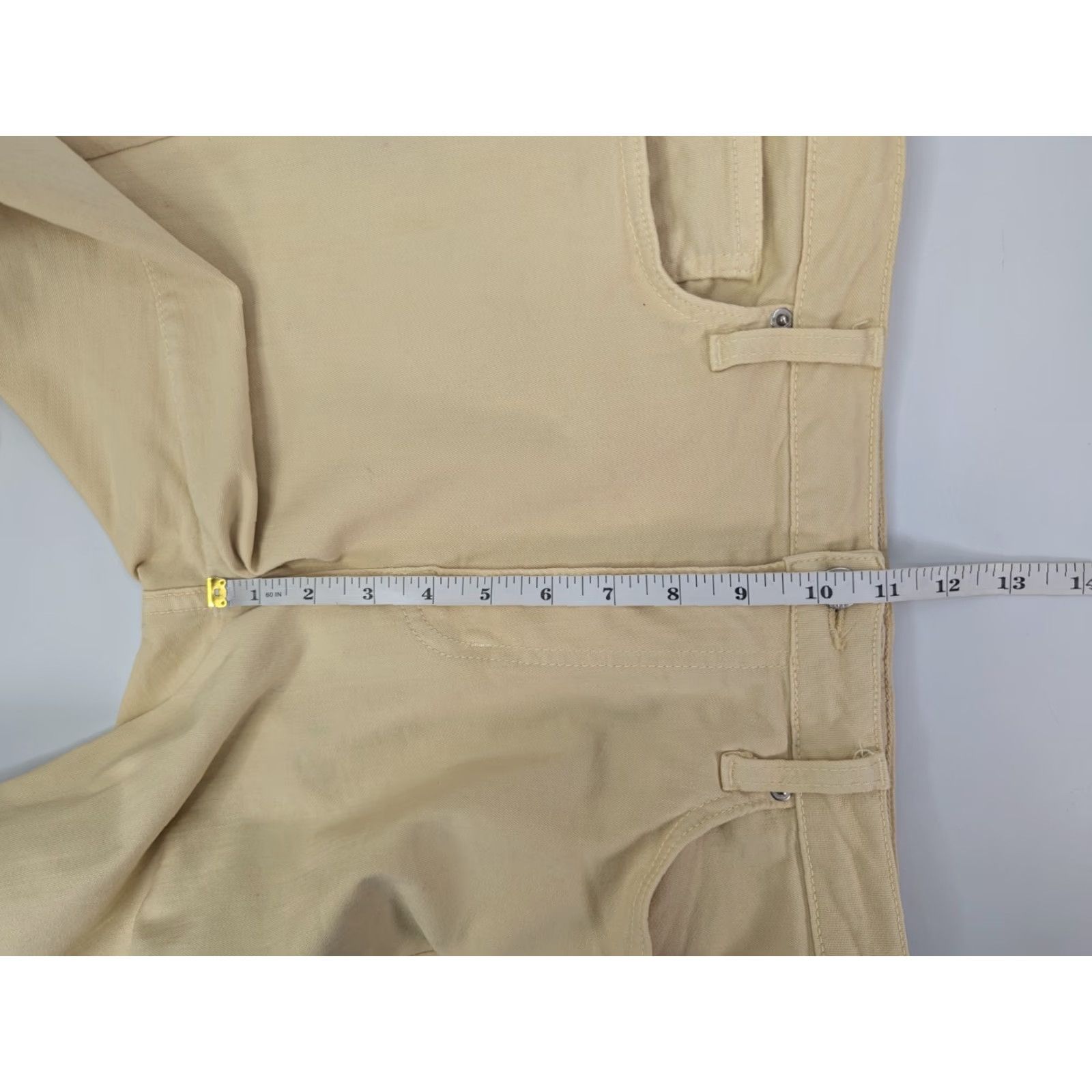 Denime L.T.J. Letters to Juliet Jeans Women's 30 Skinny Denim Yellow 5-Pocket Stretch Comfort Size 30" / US 8 / IT 44 - 7 Thumbnail