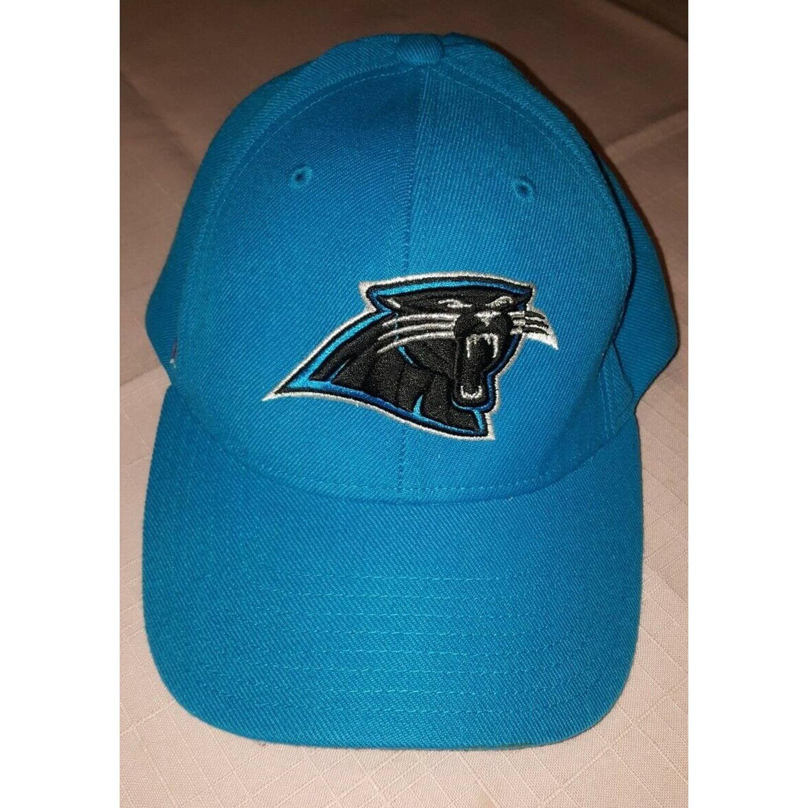 Reebok CAROLINA PANTHERS Visor BLUE/BLACK ~ Pre-Owned