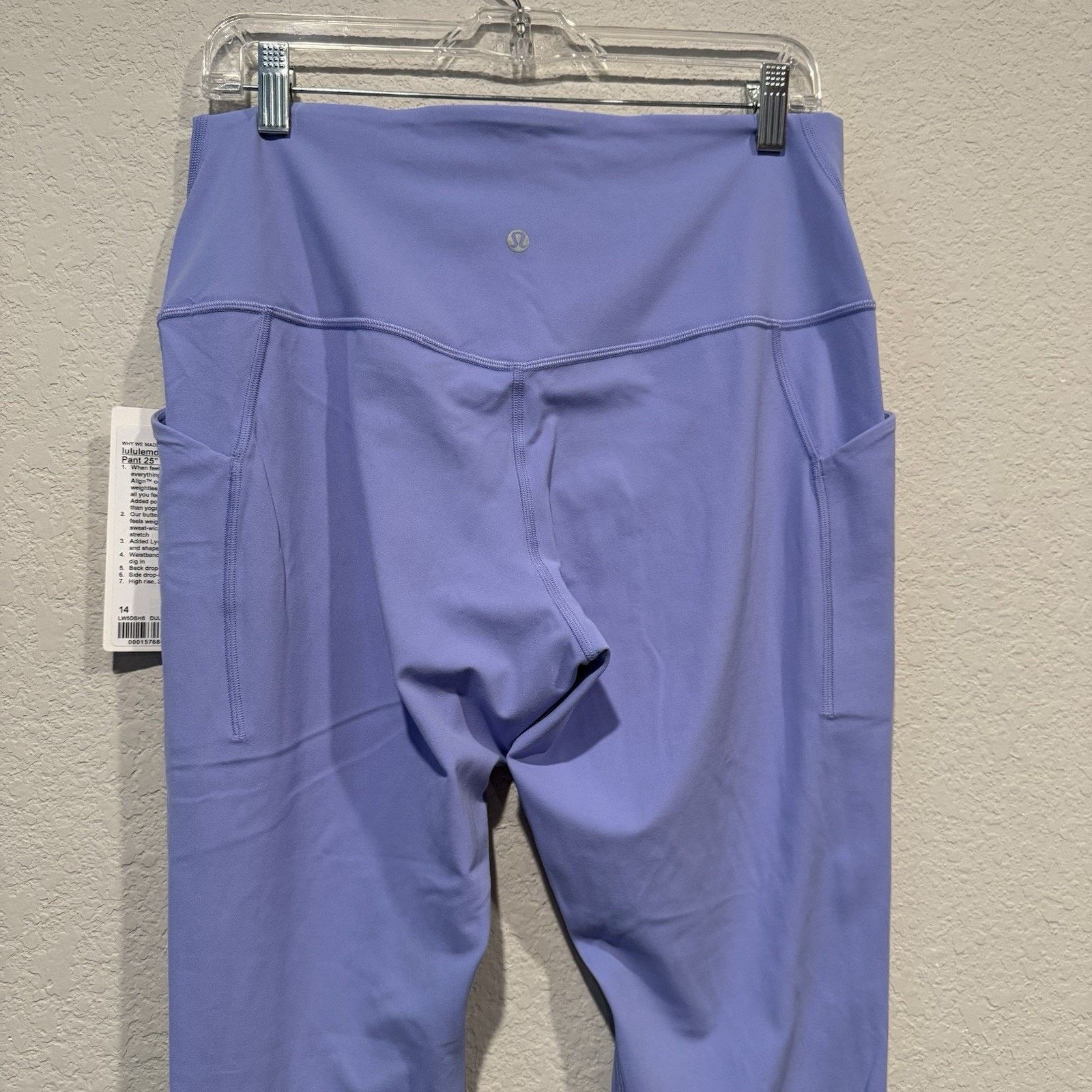 Lululemon Lululemon Align HR Pant Pockets 25” Dusty Lilac Purple 14 Size 36" / US 14 / IT 50 - 9 Thumbnail