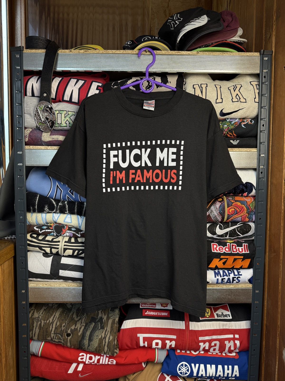 Other Vintage Y2K ADULT “ FUCK ME IM FAMOUS STAR “ SLOGAN Tee Size US M / EU 48-50 / 2 - 1 Thumbnail