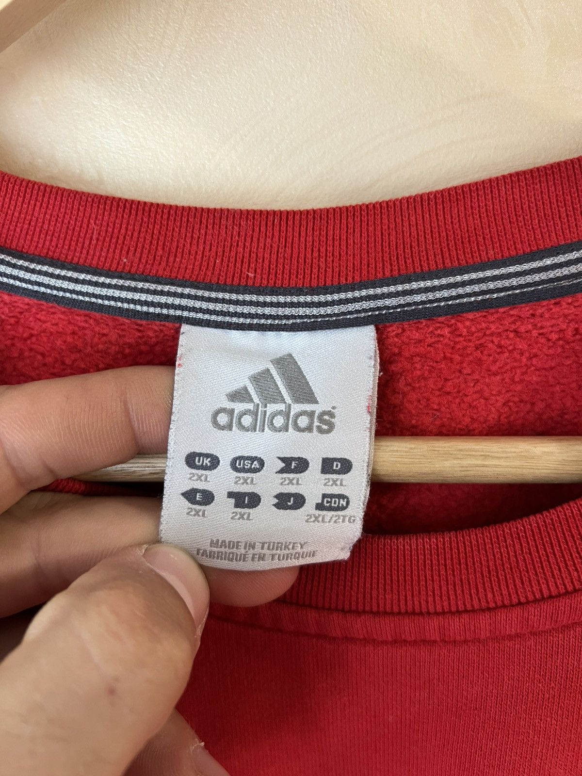 Adidas Very rare ADIDAS BAYER 04 Leverkusen vintage sweatshirt Size US XXL / EU 58 / 5 - 2 Thumbnail
