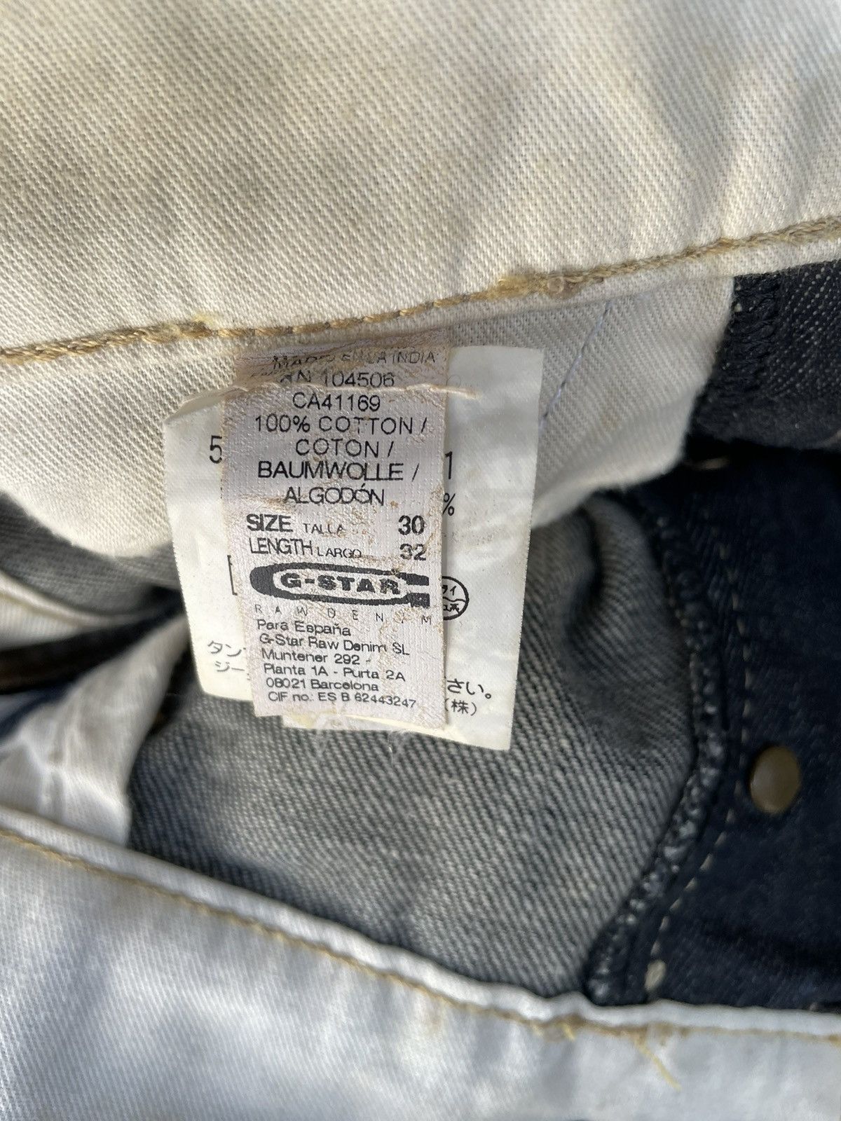 G-Star G-Star 96 Elwood Jeans Size US 30 / EU 46 - 24 Thumbnail