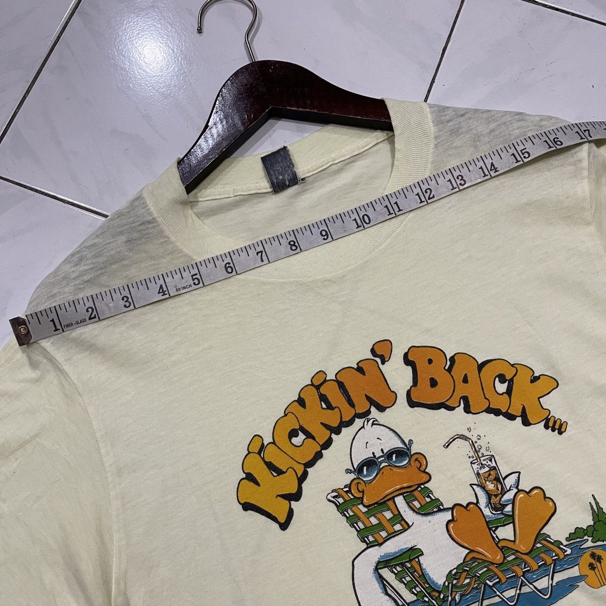Vintage Rare 80s kickin’ back at surfside beach tee Size US M / EU 48-50 / 2 - 8 Thumbnail
