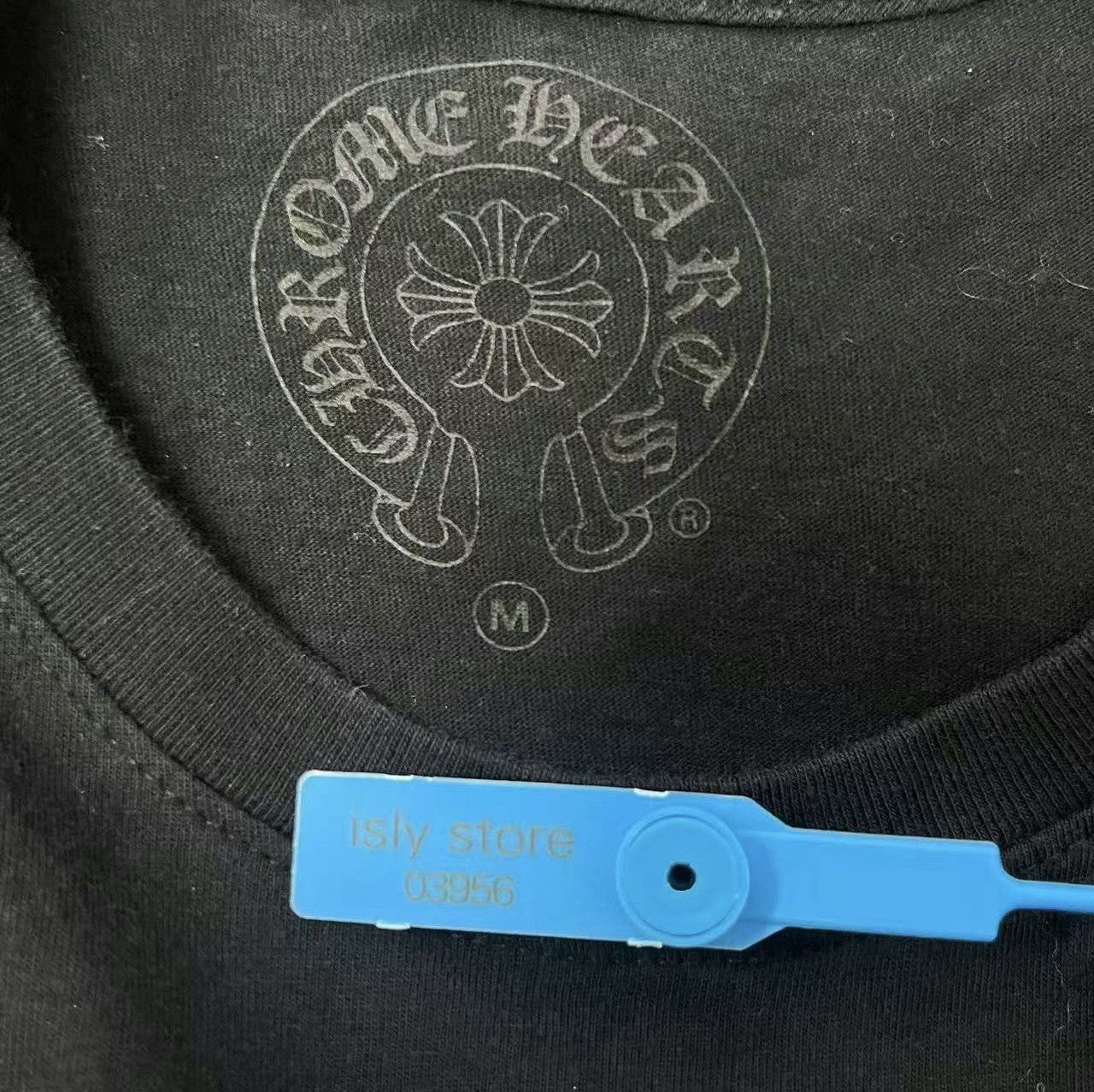 Chrome Hearts Chrome Hearts Black Crewneck Hong Kong City Exclusive Short Size US M / EU 48-50 / 2 - 6 Thumbnail