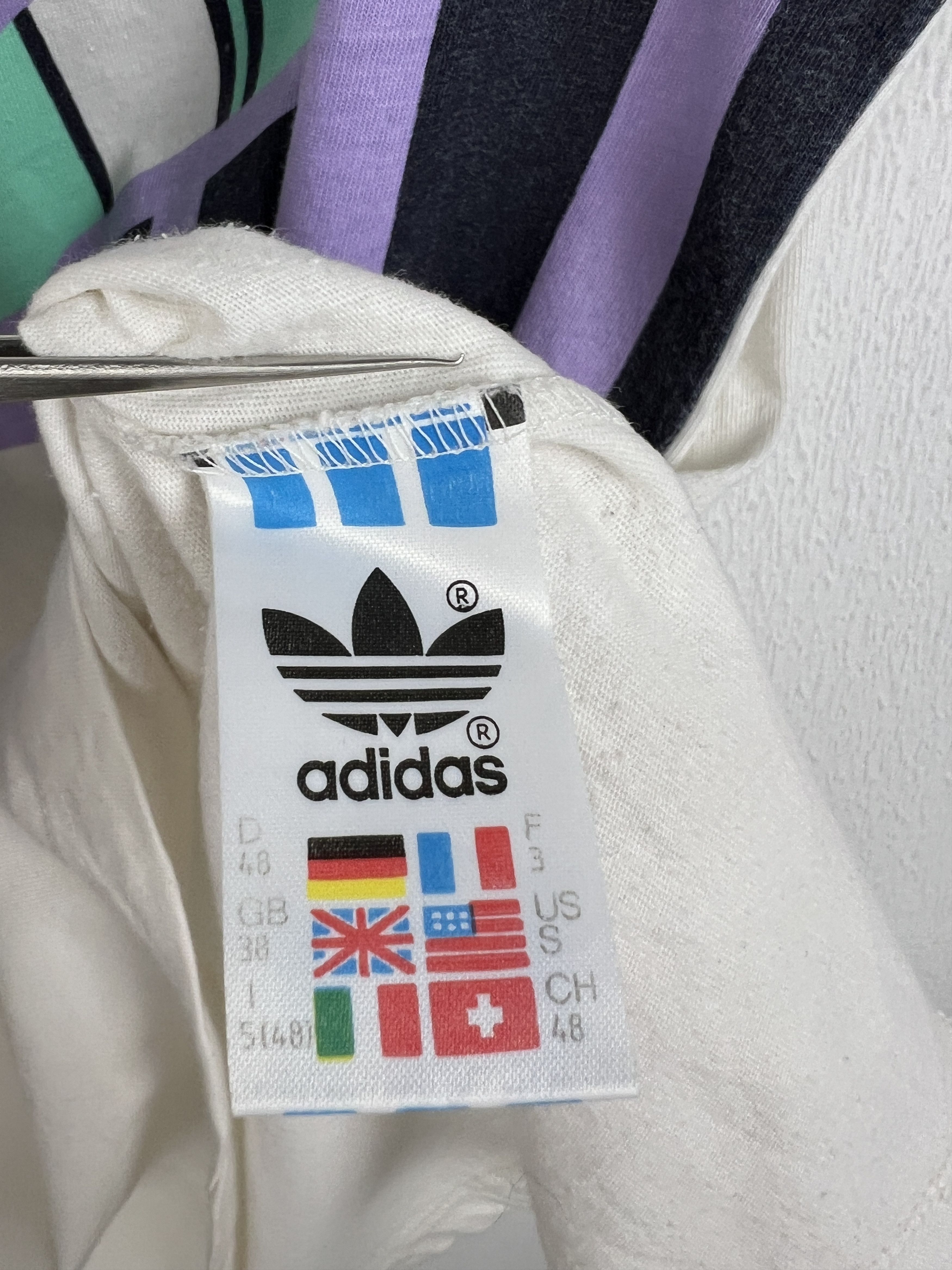 Adidas Vintage Tennis Polo Shirt Agassi Edberg Lendl Bjorn Jersey Size US S / EU 44-46 / 1 - 6 Thumbnail