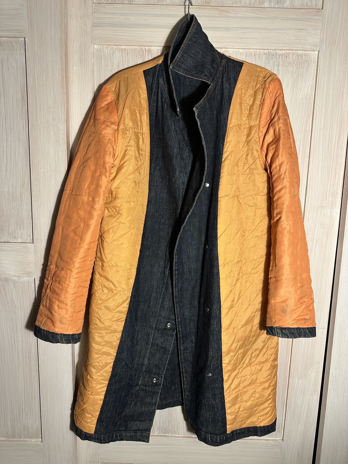 Vintage × W&LT × Walter Van Beirendonck NOS Early 90s Caban denim coat Vintage archive Walt Size US M / EU 48-50 / 2 - 15 Thumbnail