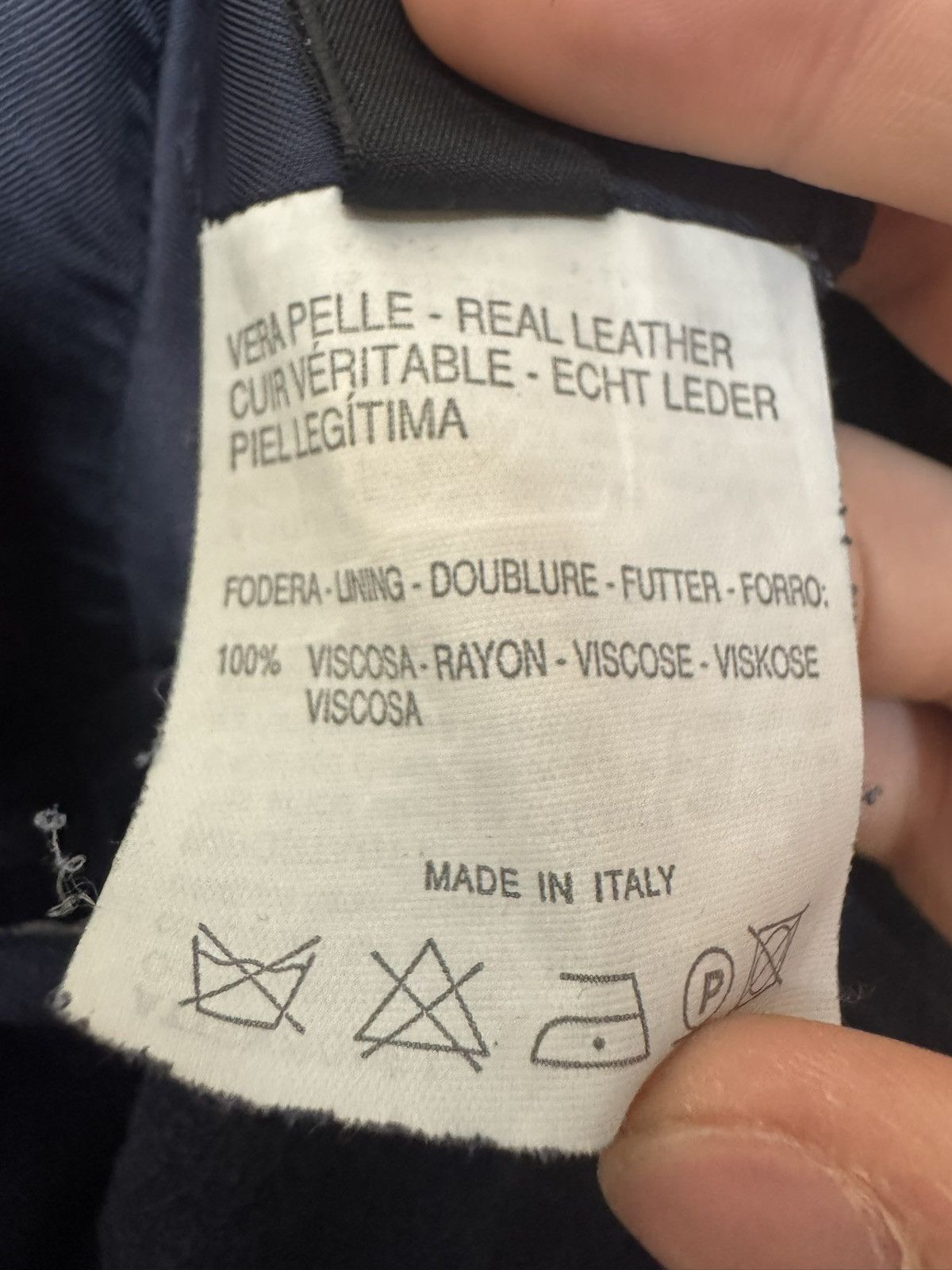 Bruno Magli Bruno Magli Real Leather Blazer Luxury Italian Designer Size 48R - 15 Thumbnail