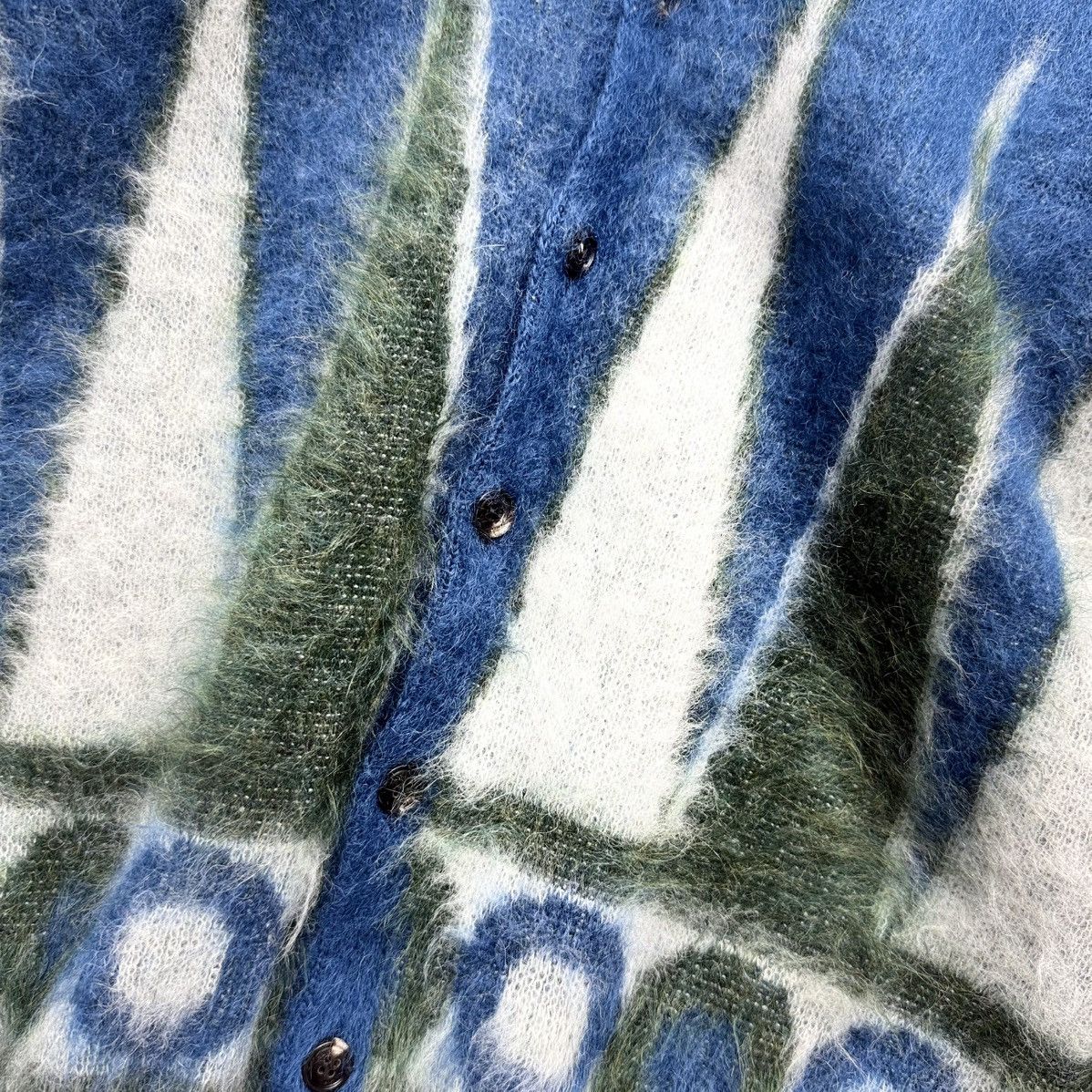 Amiri Amiri Backgammon Mohair Cardigan Size US M / EU 48-50 / 2 - 3 Thumbnail