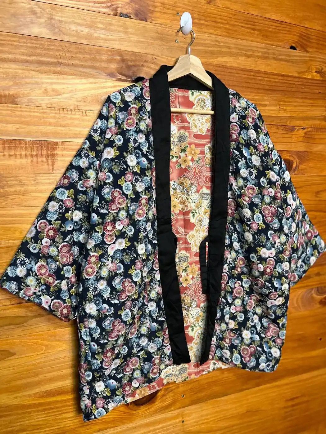 Other Vintage Reversible All Over Kimono Naori Cardigans Size US L / EU 52-54 / 3 - 3 Thumbnail