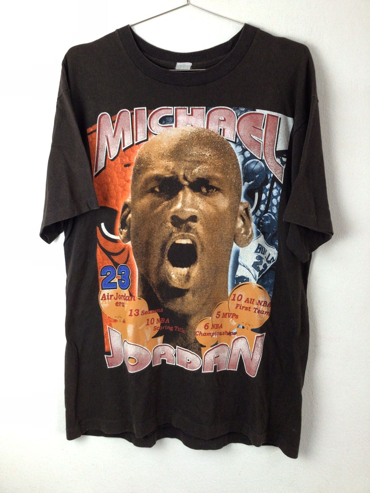 Rap Tees Chicago bulls jordan rap tee reprint Size US XL / EU 56 / 4 - 2 Thumbnail