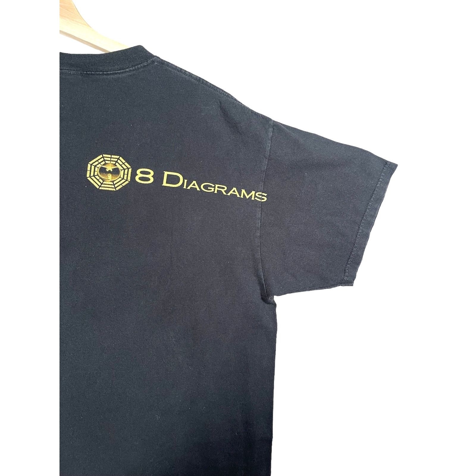 Anvil × Rap Tees × Vintage Vintage 1990's Wu-Tang Clan 8 Diagrams Graphic T-Shirt Size US XL / EU 56 / 4 - 5 Thumbnail