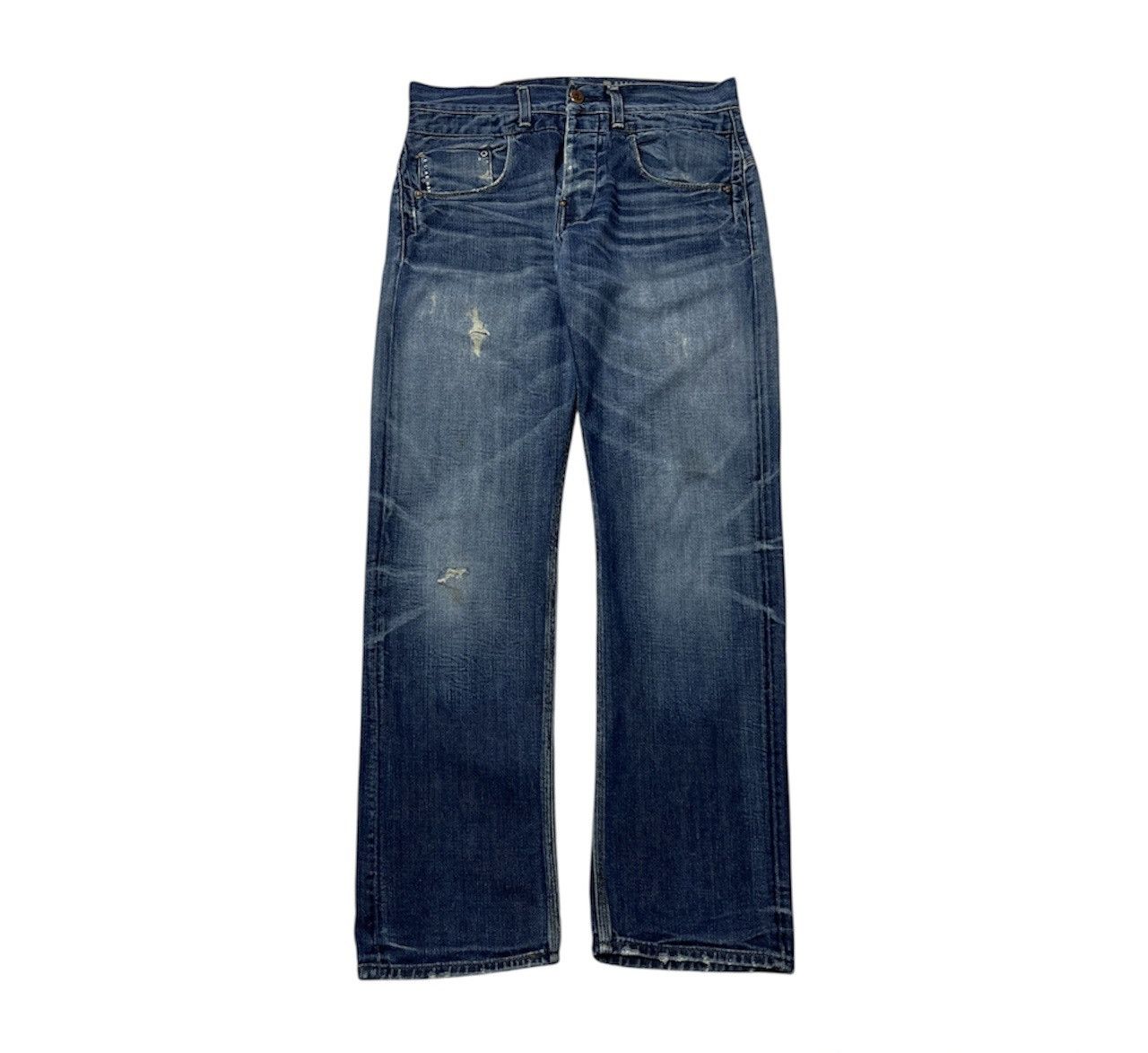 G-Star × If Six Was Nine × Le Grande Bleu (L.G.B.) Vintage G-Star Raw distressed y2k denim jeans rotor straight Size US 31 - 1 Thumbnail