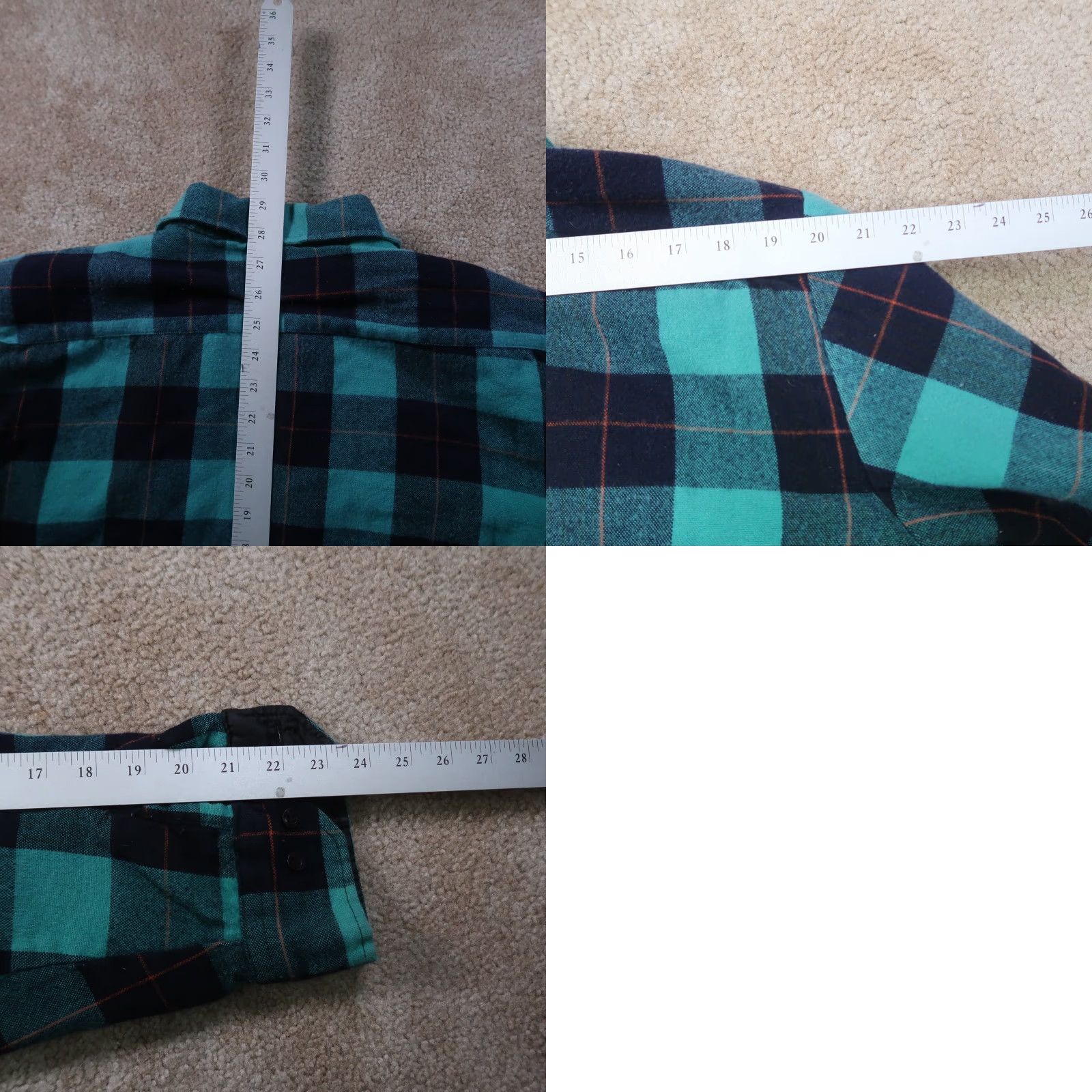Vintage VINTAGE Thornhill Quilt Lined Flannel Shirt Jacket Men's XL Plaid shacket Size US L / EU 52-54 / 3 - 9 Thumbnail