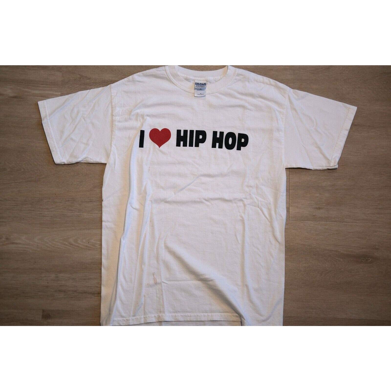 Gildan Gildan Ultra Cotton I Love Hip Hop Medium Black Size US M / EU 48-50 / 2 - 2 Thumbnail