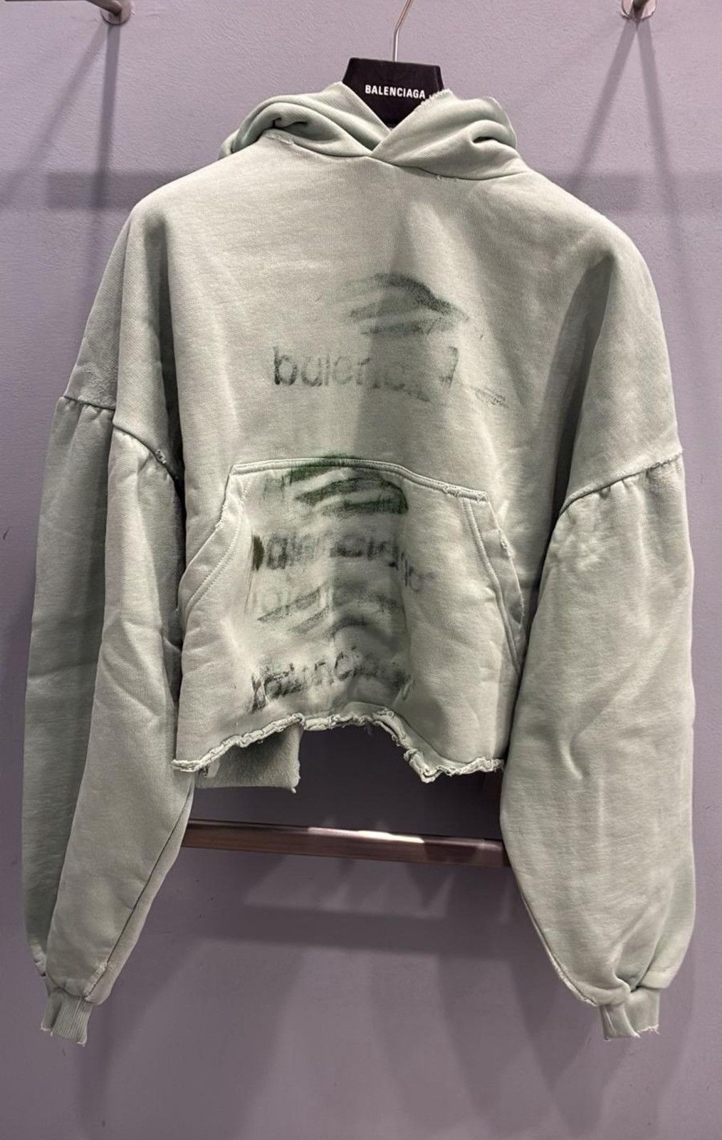 Balenciaga Oversized Burning Unity T-shirt in Black Size US L / EU 52-54 / 3 - 14 Thumbnail