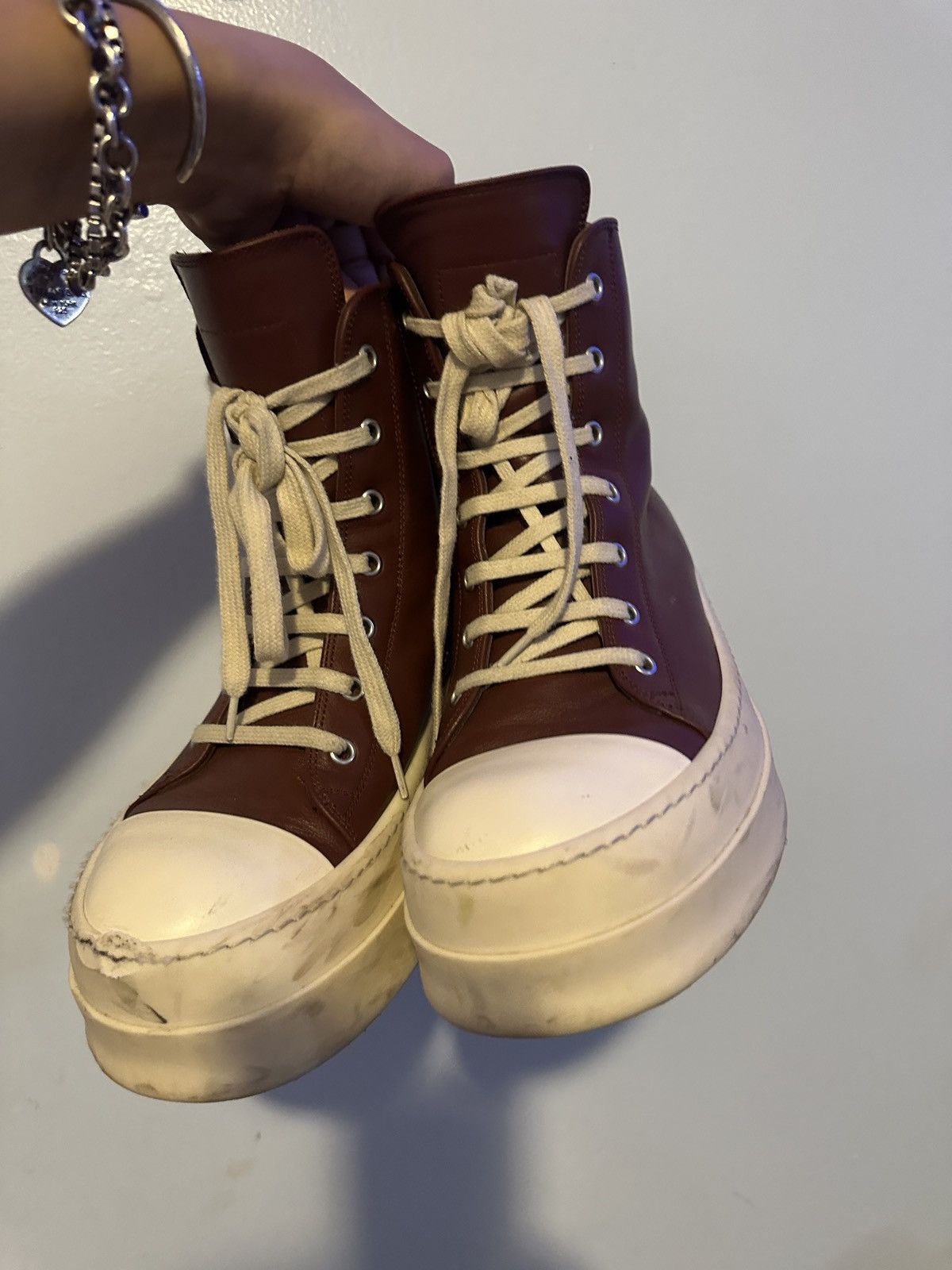 Rick Owens Rick Owen’s Platforms Ramones Size US 8.5 / IT 38.5 - 5 Thumbnail