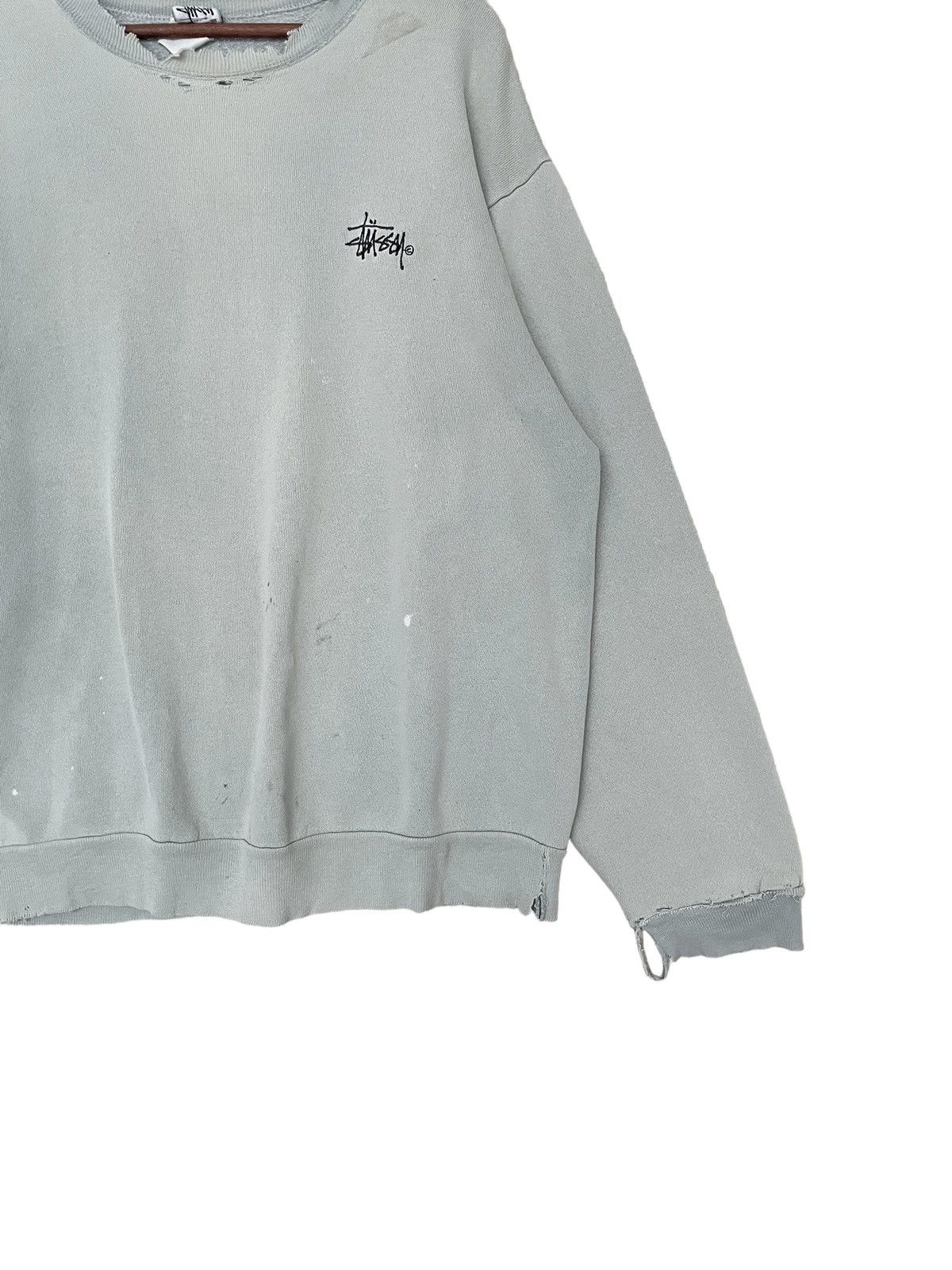 Stussy × Vintage Vintage Brand Stussy Made In Usa Sweatshirt 1980s Size US L / EU 52-54 / 3 - 4 Thumbnail