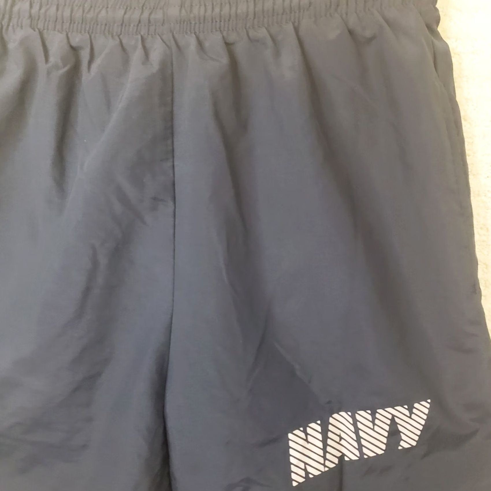 Vintage AUTHENIC US NAVY SWIM TRUNKS BLUE MEN'S SMALL Size US 29 - 3 Thumbnail