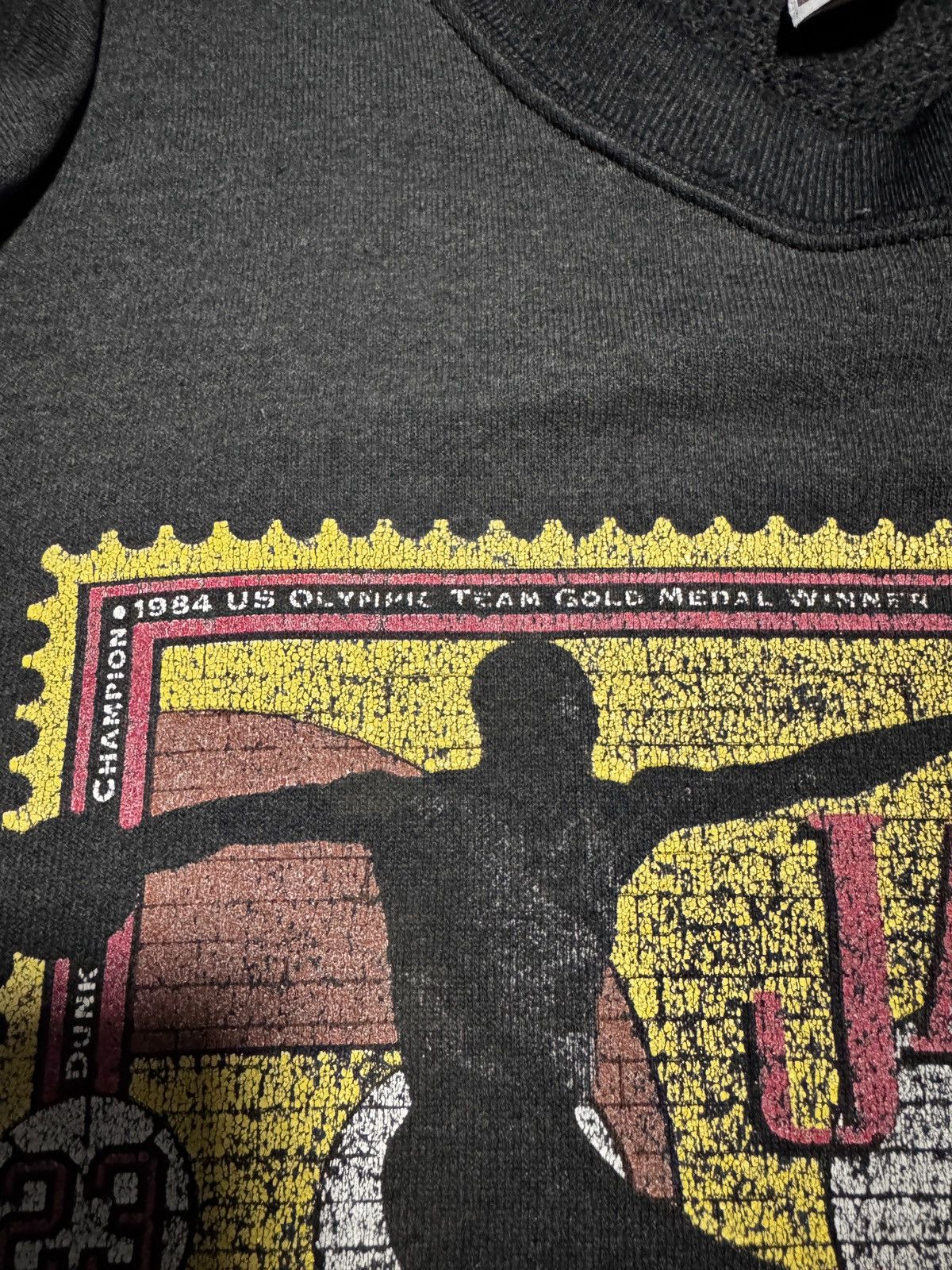Nike × Vintage Vintage Distressed Nike Jam & Slam Crewneck Sweatshirt Size US L / EU 52-54 / 3 - 4 Thumbnail